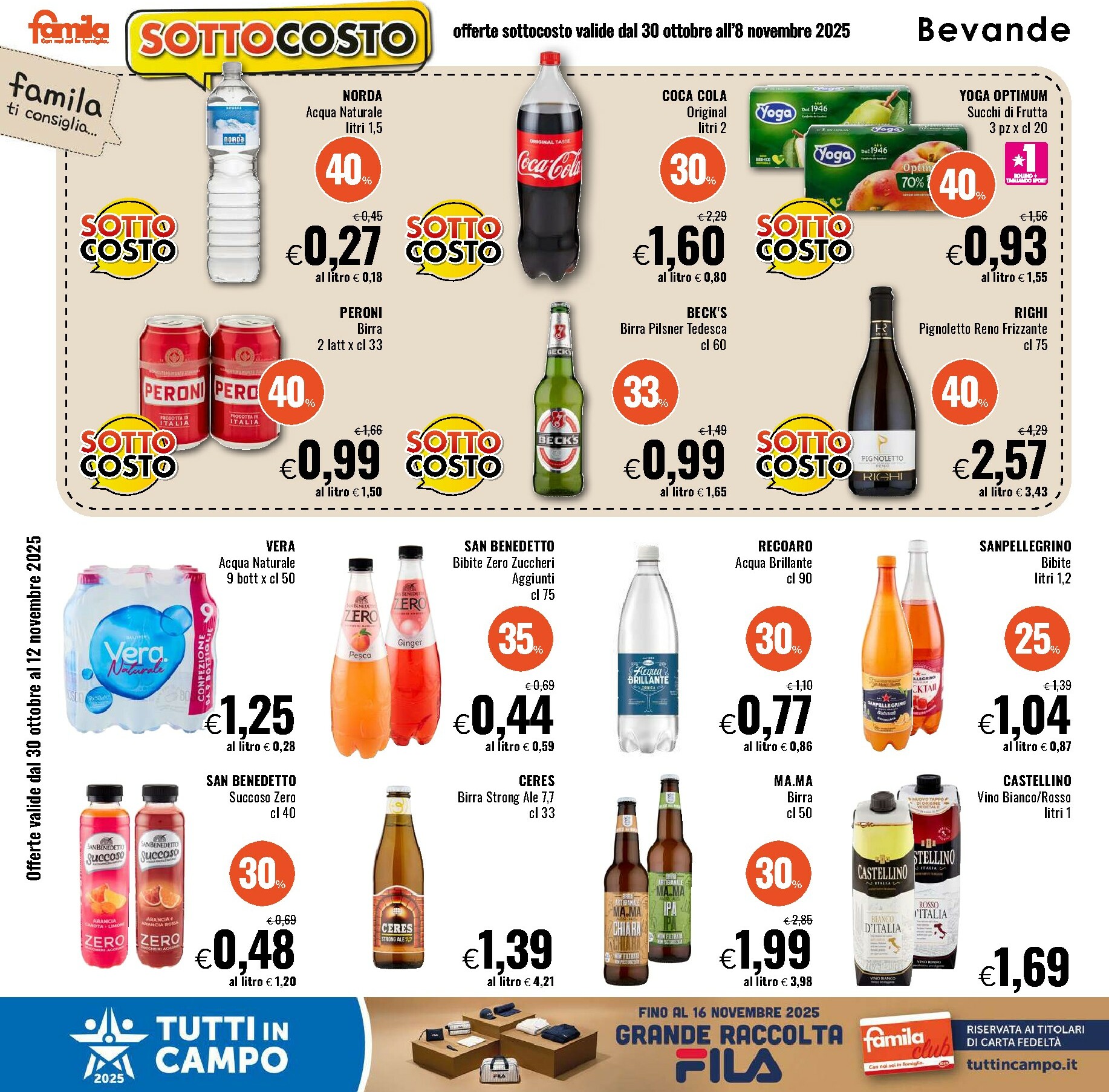 famila - Volantino Famila valido dal 30/10 al 12/11 - page: 8