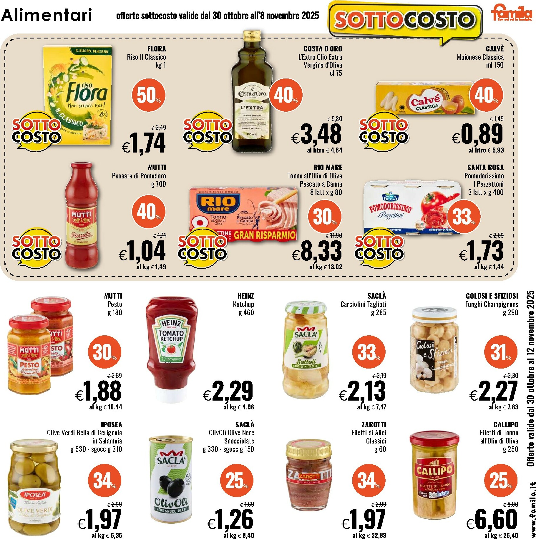 famila - Volantino Famila valido dal 30/10 al 12/11 - page: 7