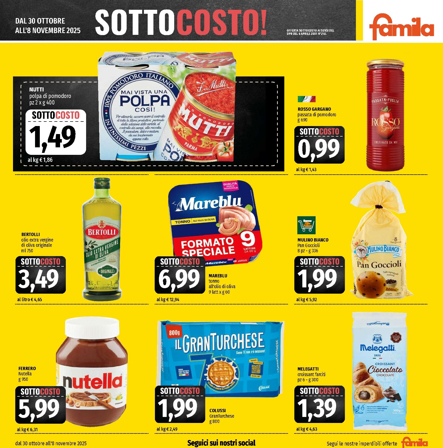 famila - Volantino Famila - Supermercati & Superstore valido dal 30/10 al 12/11 - page: 3