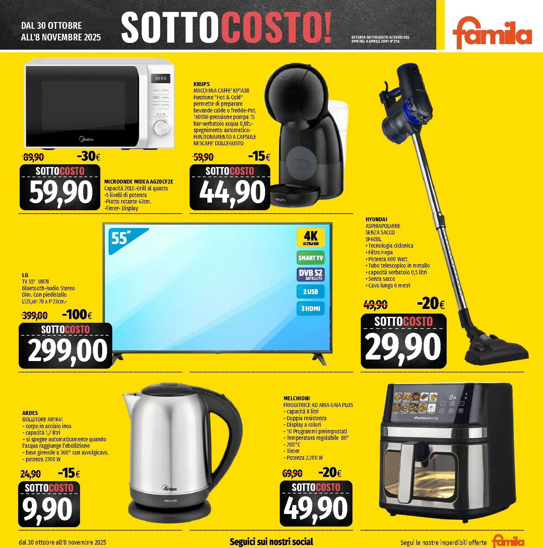 famila - Volantino Famila - Supermercati & Superstore valido dal 30/10 al 12/11 - page: 7