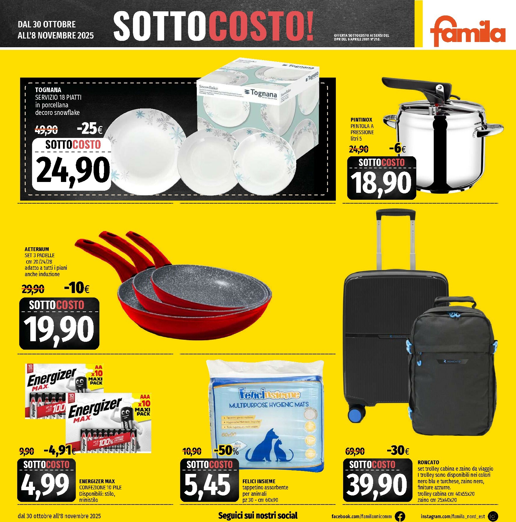 famila - Volantino Famila - Supermercati & Superstore valido dal 30/10 al 12/11 - page: 6