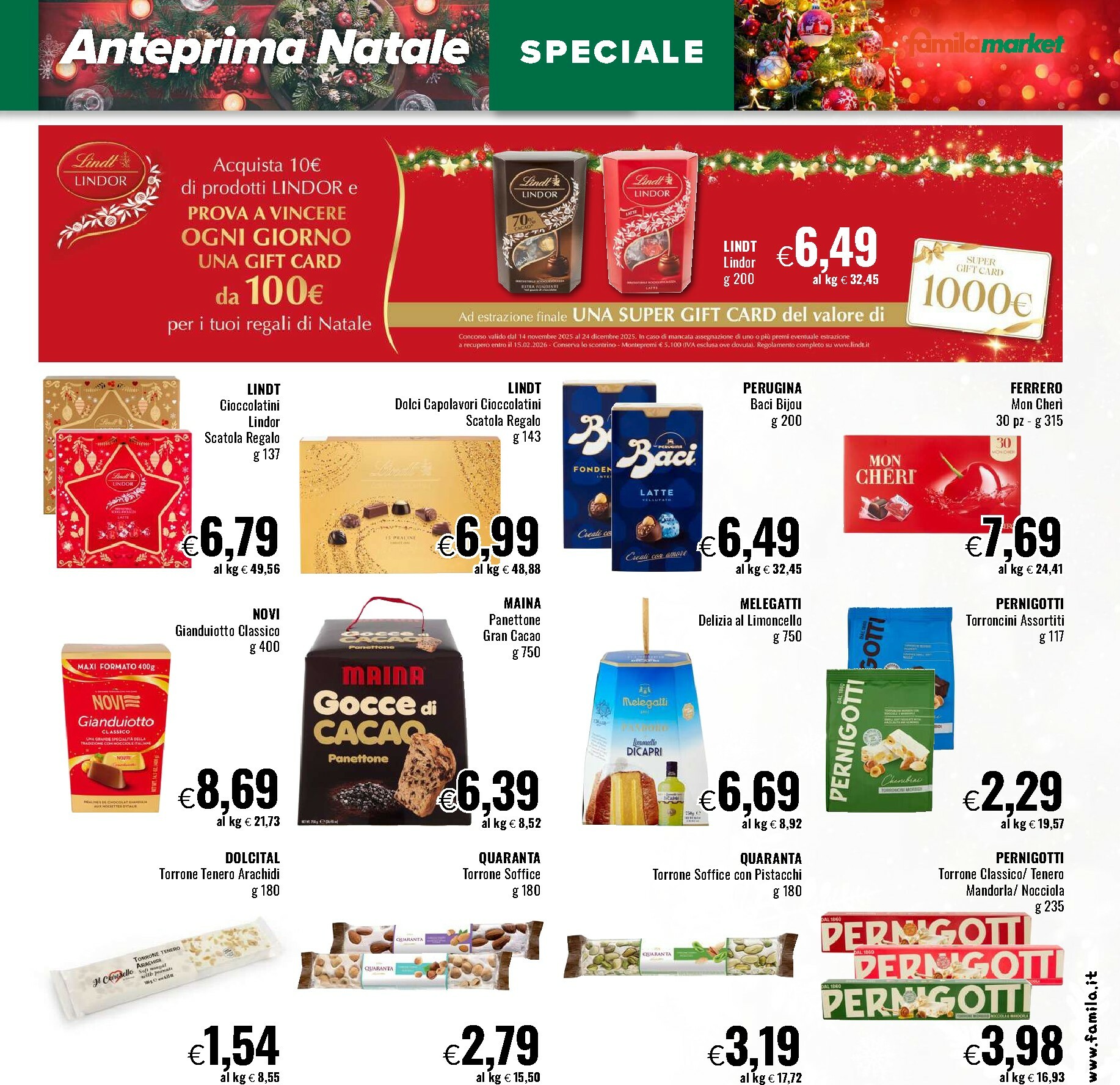 famila - Volantino Famila market valido dal 13/11 al 26/11 - page: 11