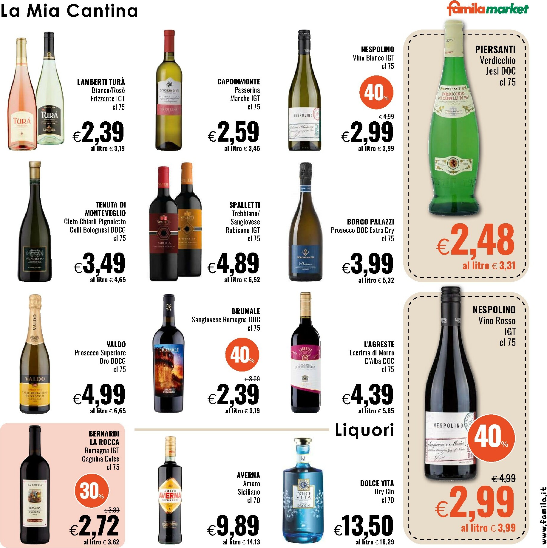 famila - Volantino Famila market valido dal 13/11 al 26/11 - page: 19