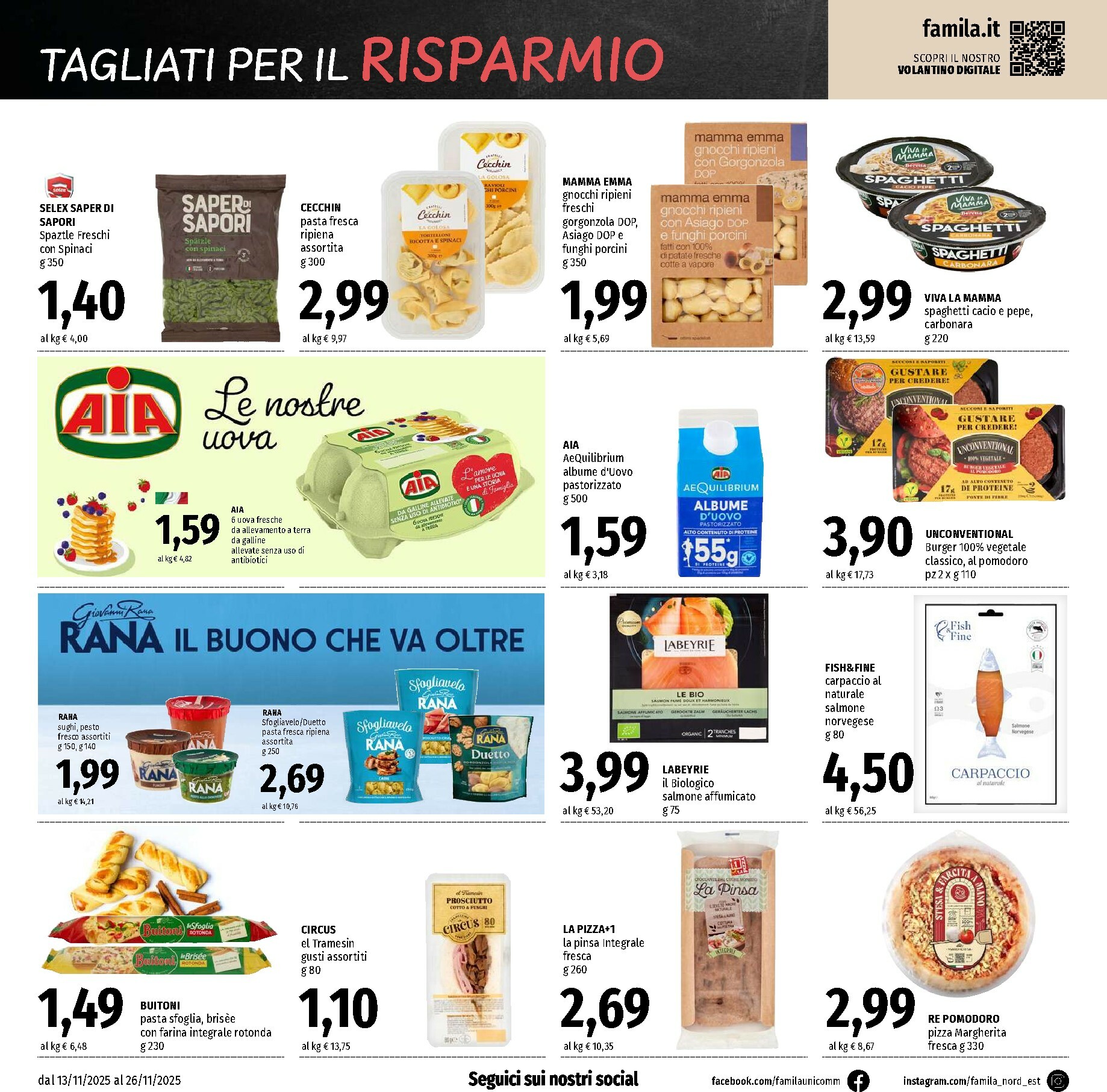 famila - Volantino Famila - Supermercati & Superstore valido dal 13/11 al 26/11 - page: 8
