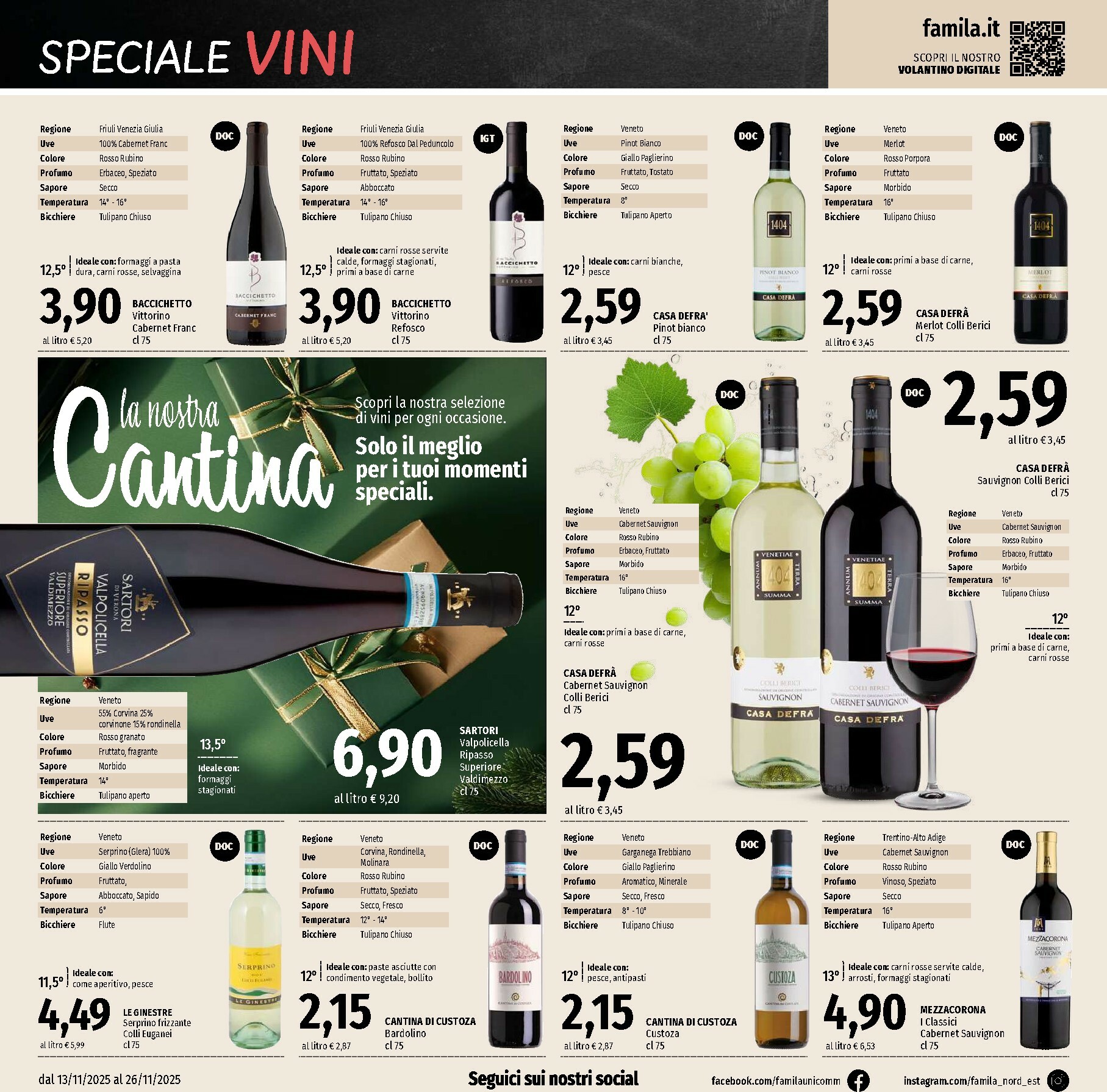 famila - Volantino Famila - Supermercati & Superstore valido dal 13/11 al 26/11 - page: 22