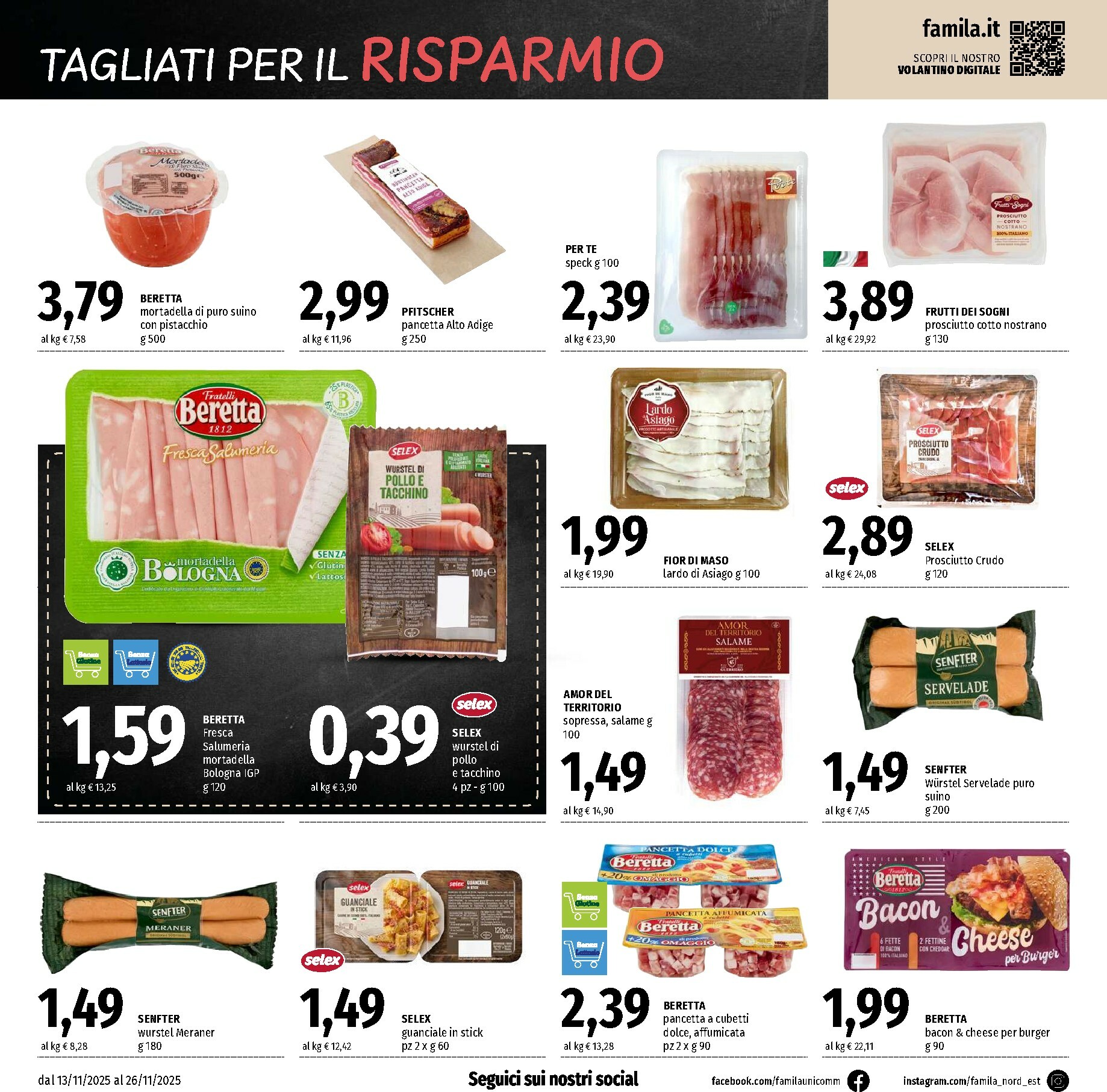 famila - Volantino Famila - Supermercati & Superstore valido dal 13/11 al 26/11 - page: 6