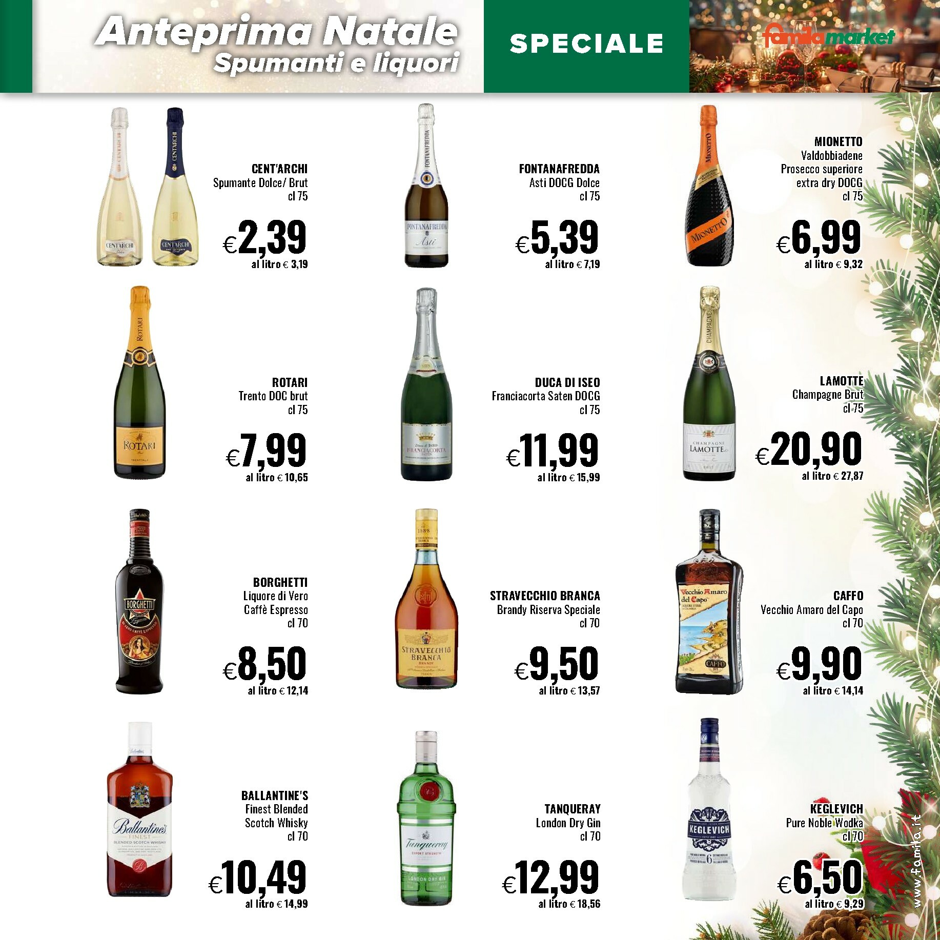 famila - Volantino Famila market valido dal 27/11 al 10/12 - page: 5