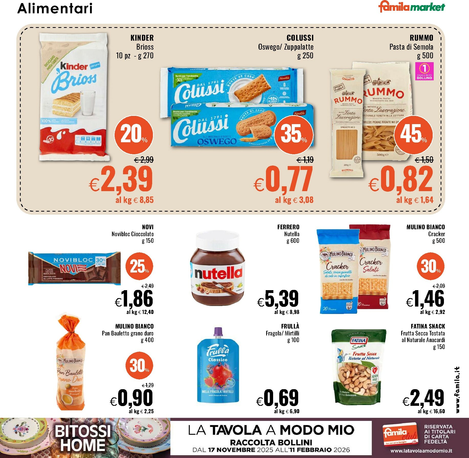 famila - Volantino Famila market valido dal 27/11 al 10/12 - page: 17