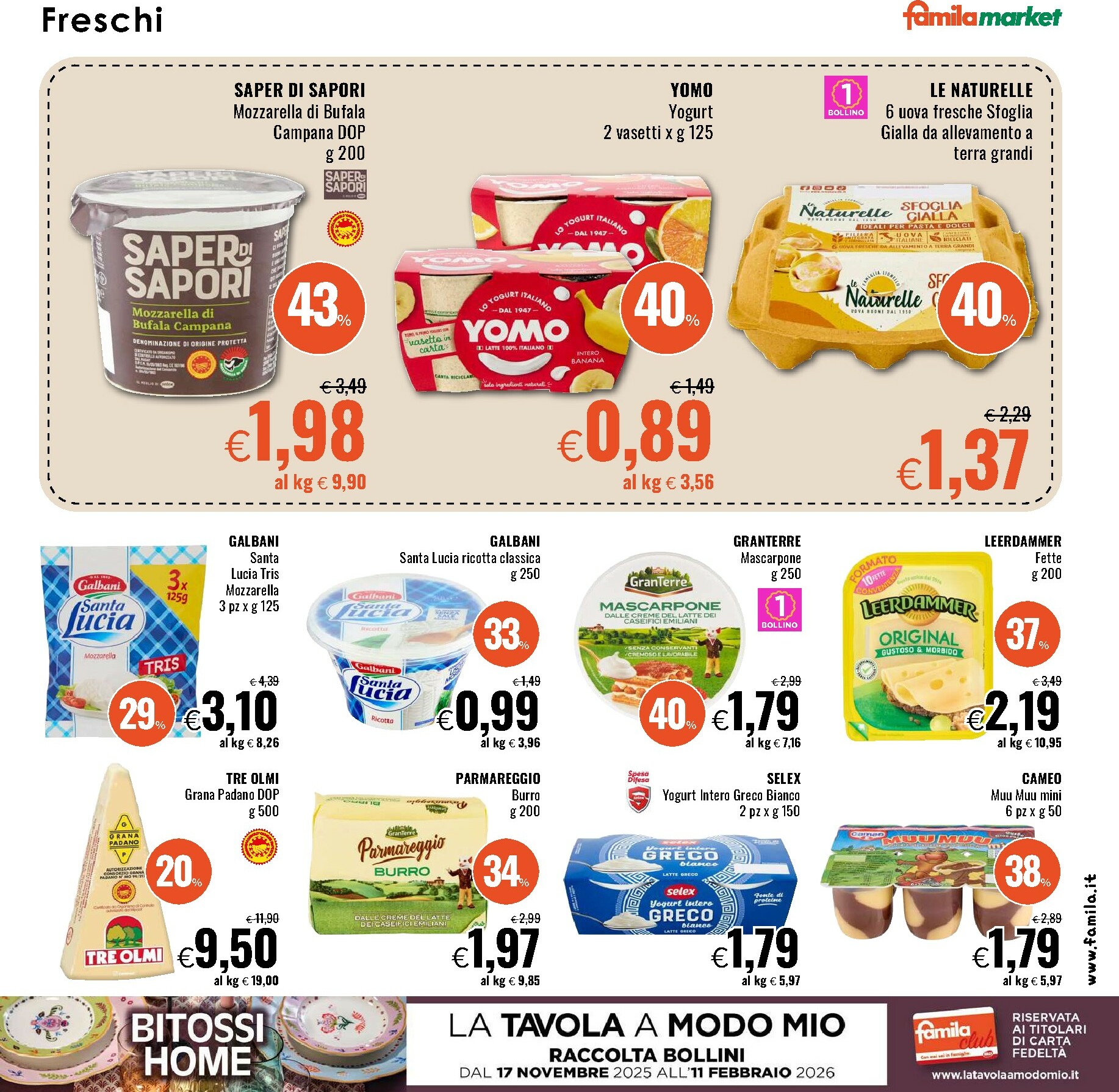 famila - Volantino Famila market valido dal 27/11 al 10/12 - page: 11