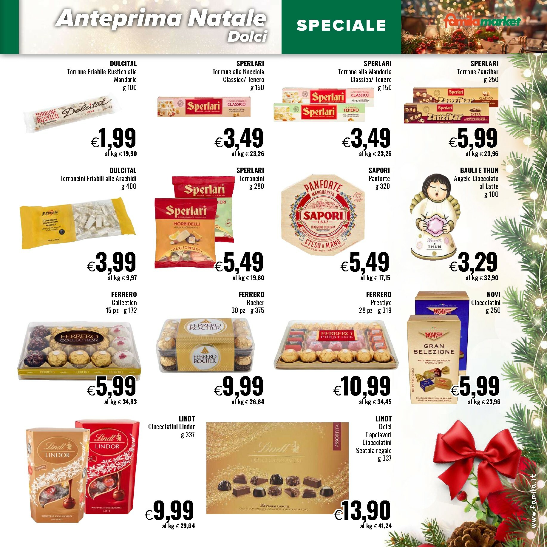 famila - Volantino Famila market valido dal 27/11 al 10/12 - page: 3