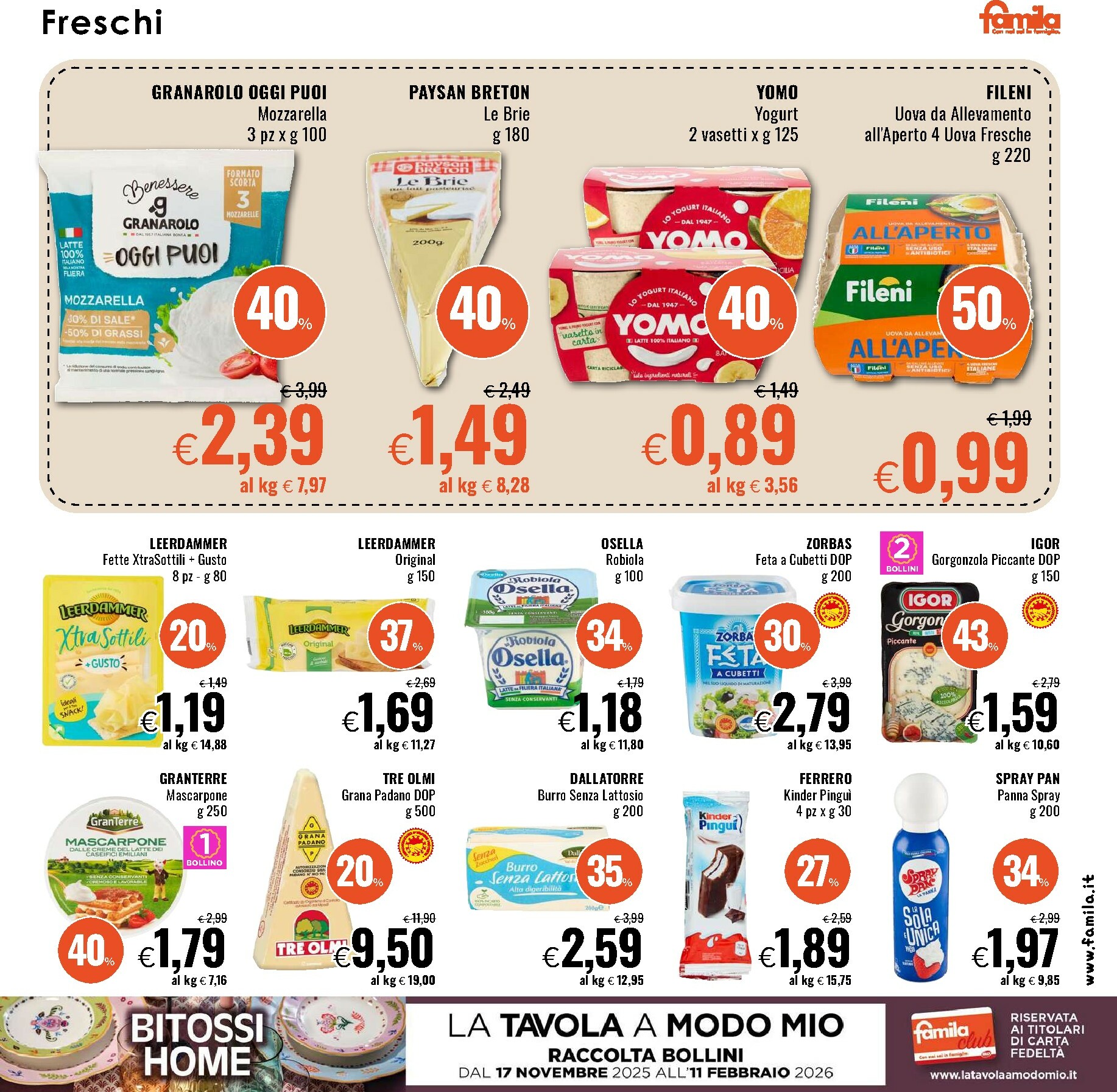 famila - Volantino Famila valido dal 27/11 al 10/12 - page: 13
