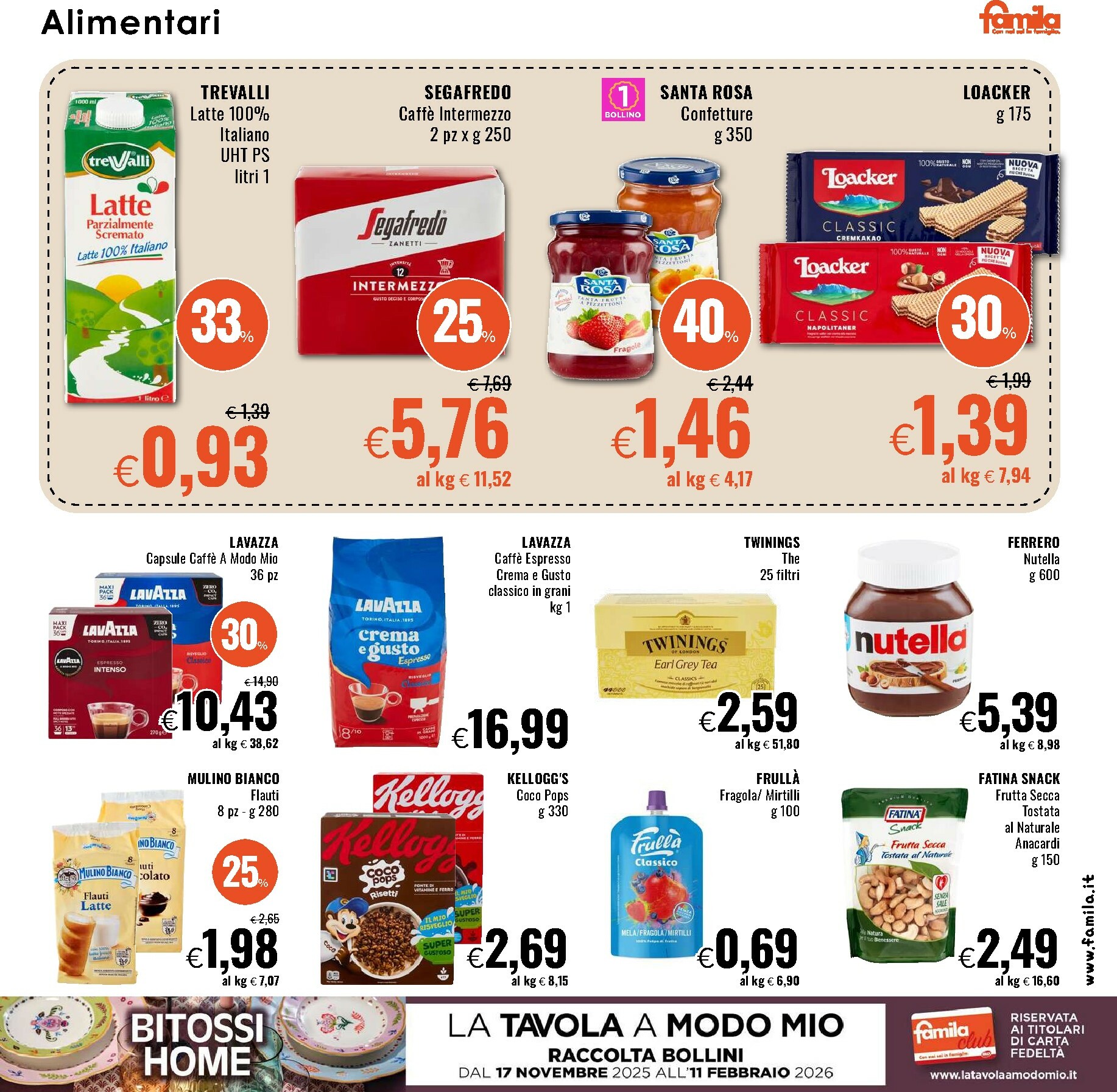 famila - Volantino Famila valido dal 27/11 al 10/12 - page: 17