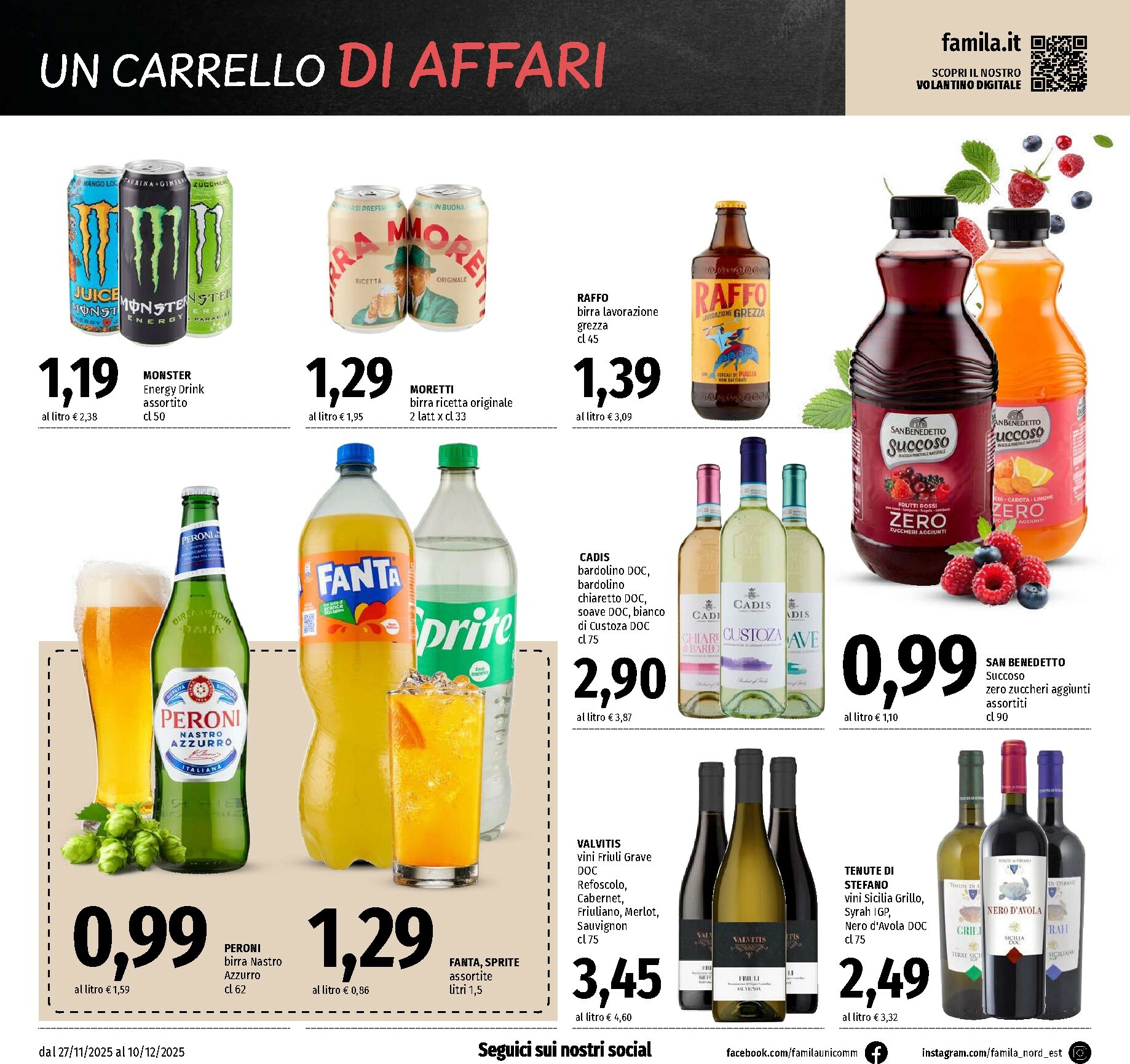 famila - Volantino Famila - Supermercati & Superstore valido dal 27/11 al 10/12 - page: 16