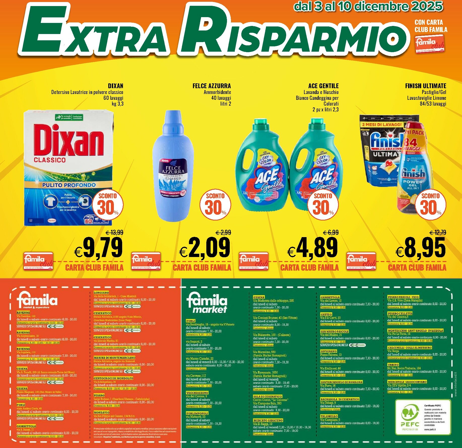 famila - Volantino Famila - Extra Risparmio valido dal 03/12 al 10/12 - page: 4