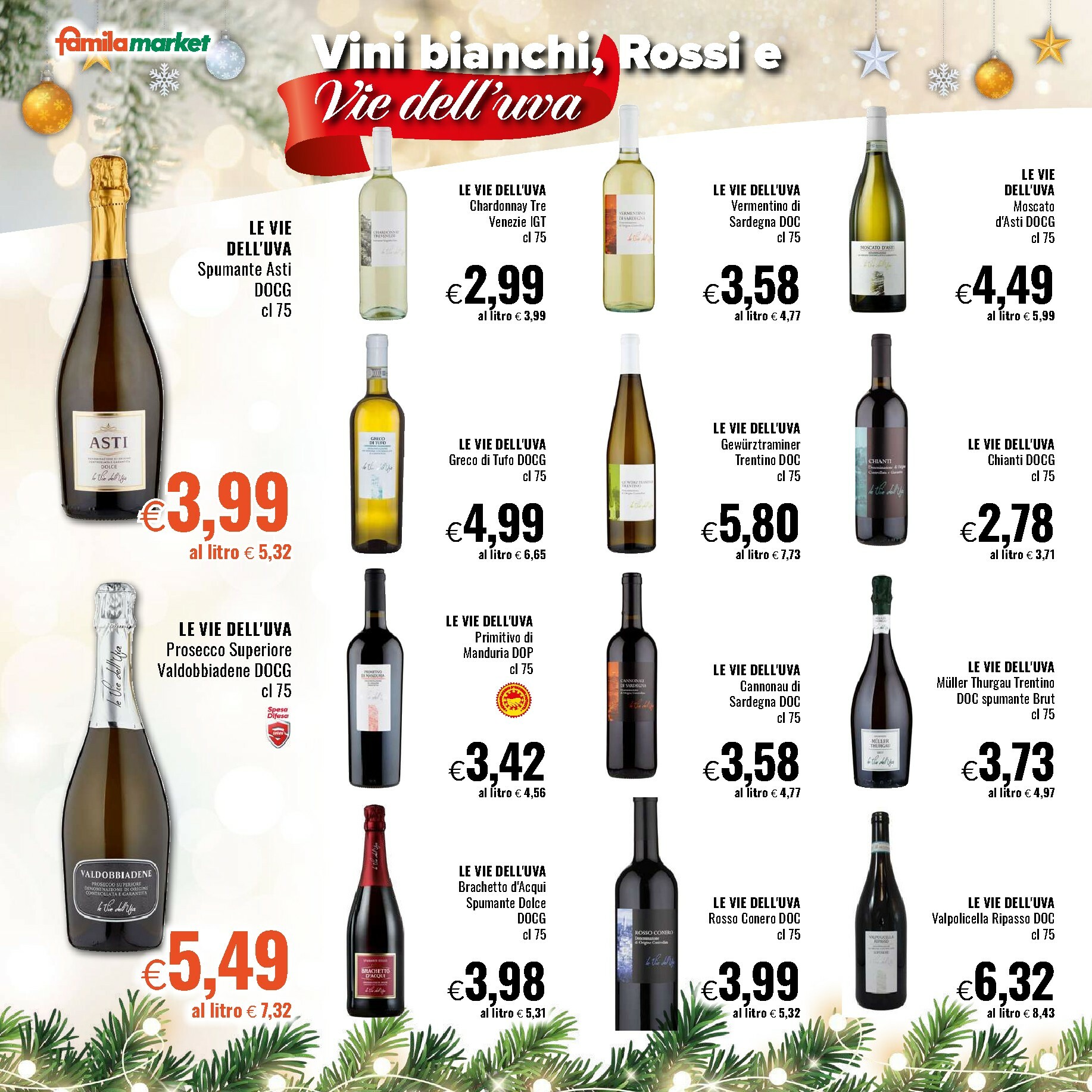famila - Volantino Famila market valido dal 11/12 al 24/12 - page: 16