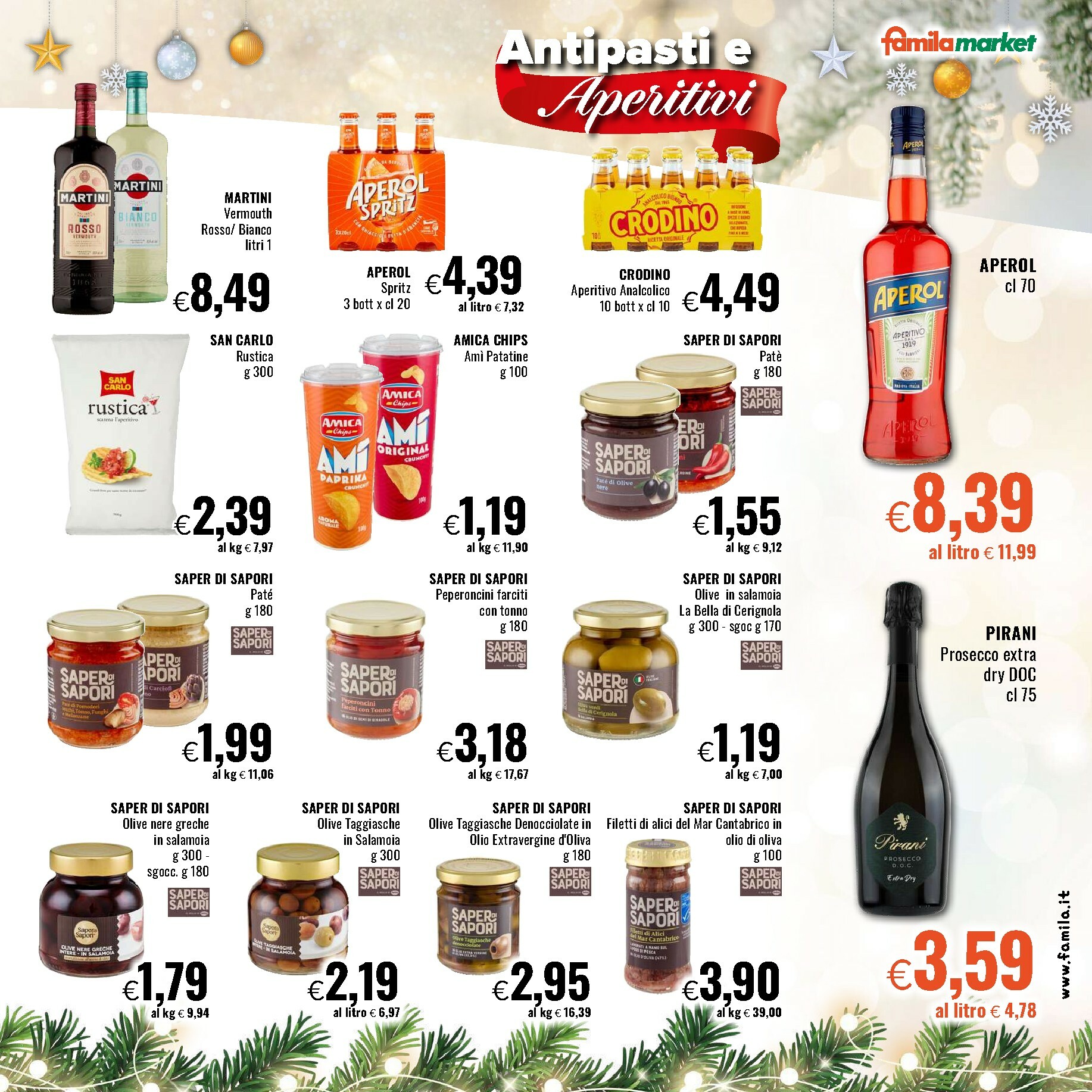 famila - Volantino Famila market valido dal 11/12 al 24/12 - page: 3