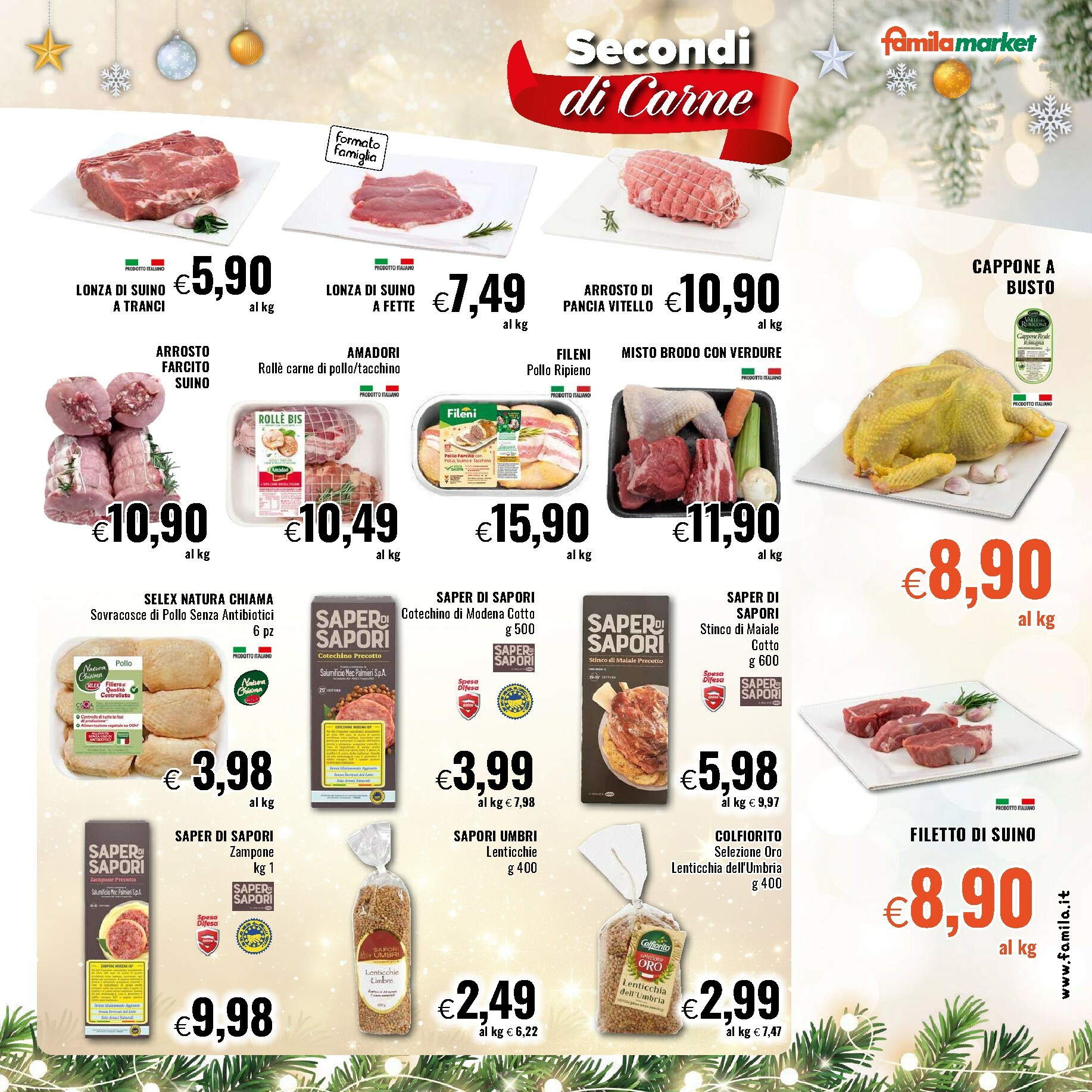 famila - Volantino Famila market valido dal 11/12 al 24/12 - page: 7