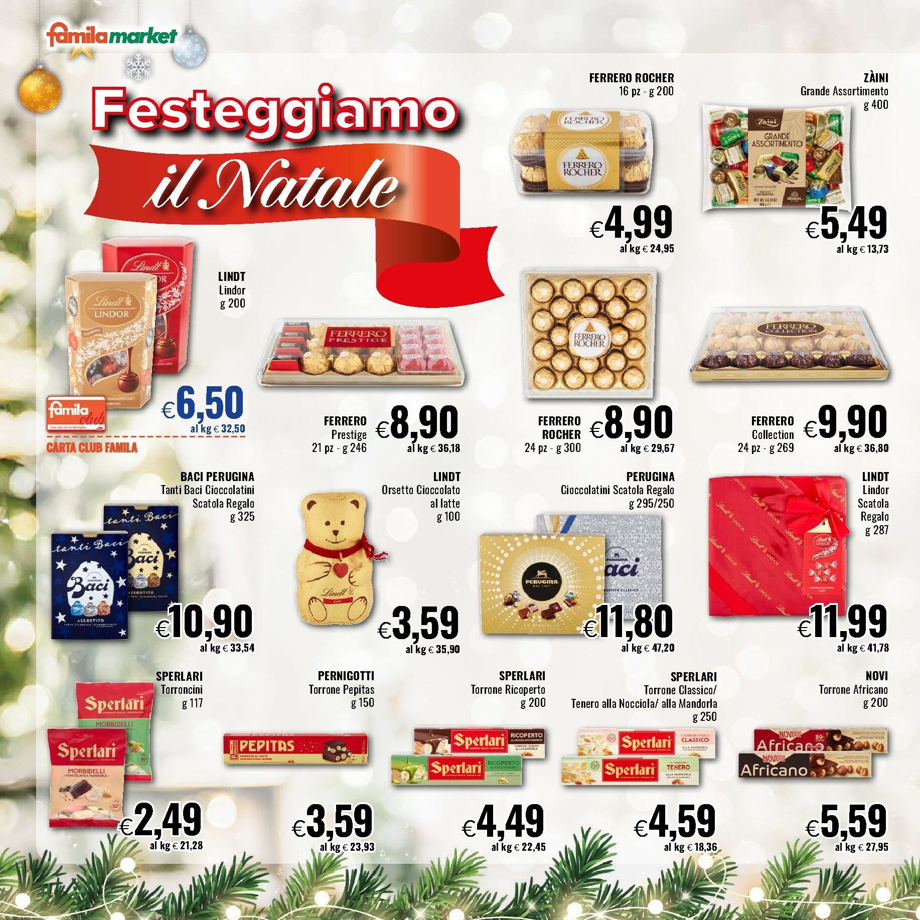 famila - Volantino Famila market valido dal 11/12 al 24/12 - page: 18