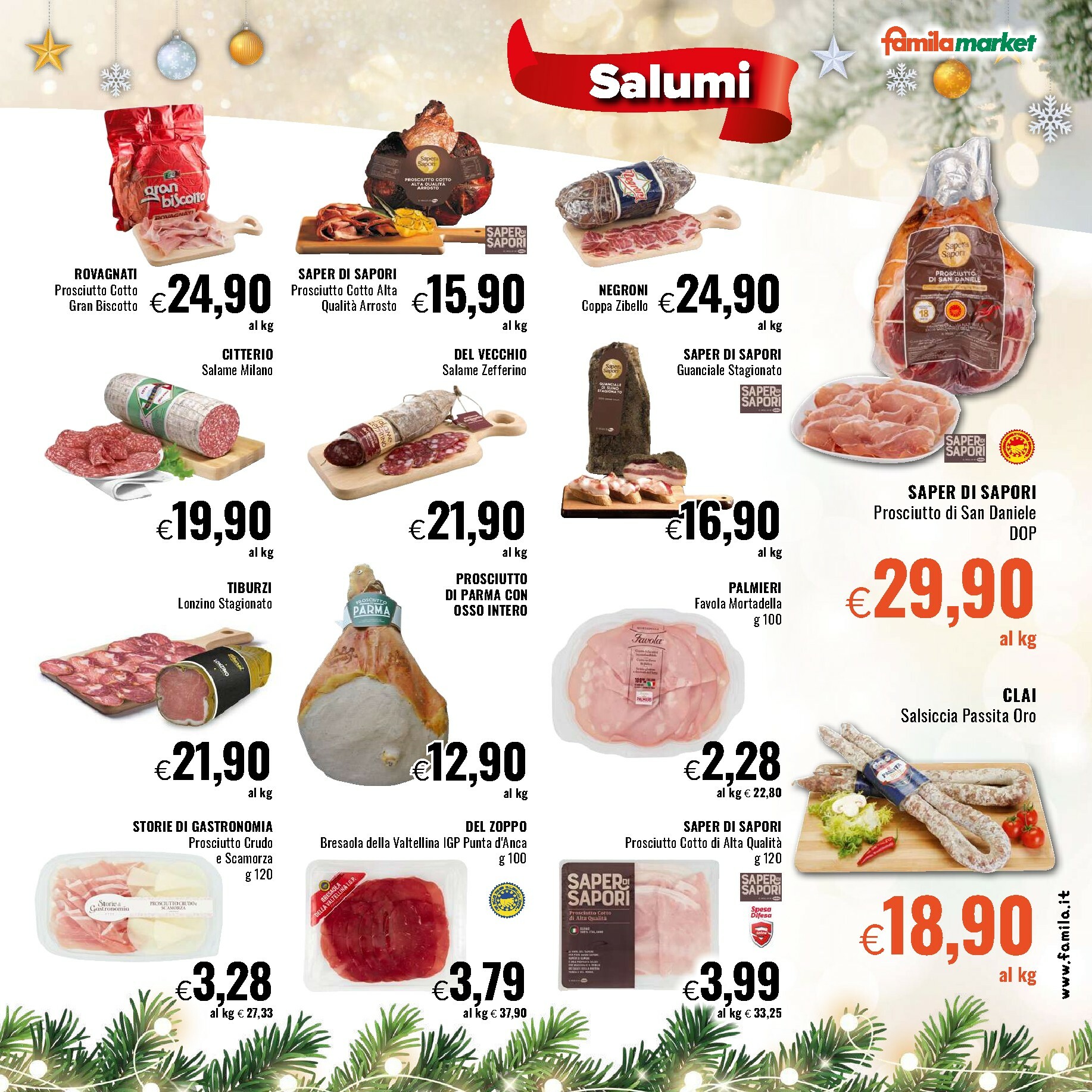famila - Volantino Famila market valido dal 11/12 al 24/12 - page: 9