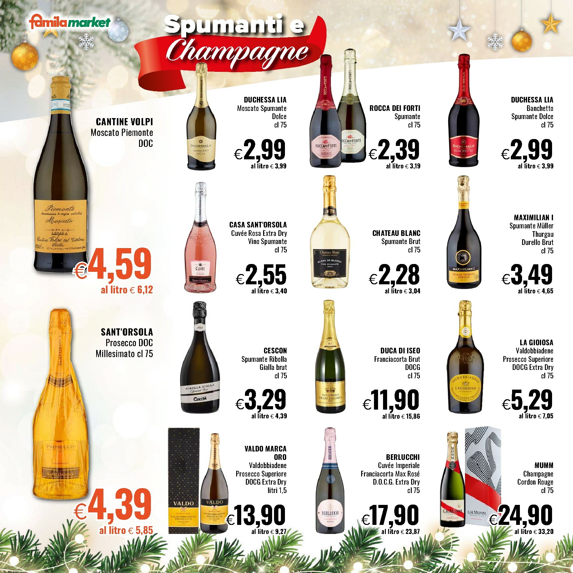 famila - Volantino Famila market valido dal 11/12 al 24/12 - page: 14