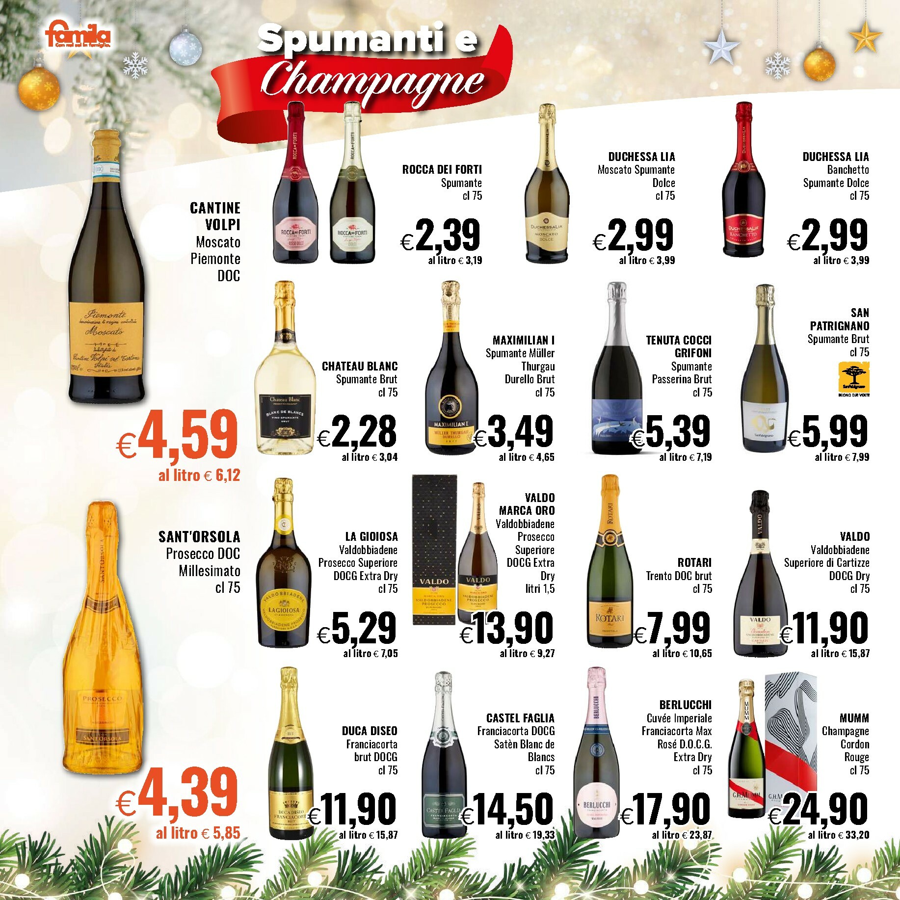 famila - Volantino Famila valido dal 11/12 al 24/12 - page: 14