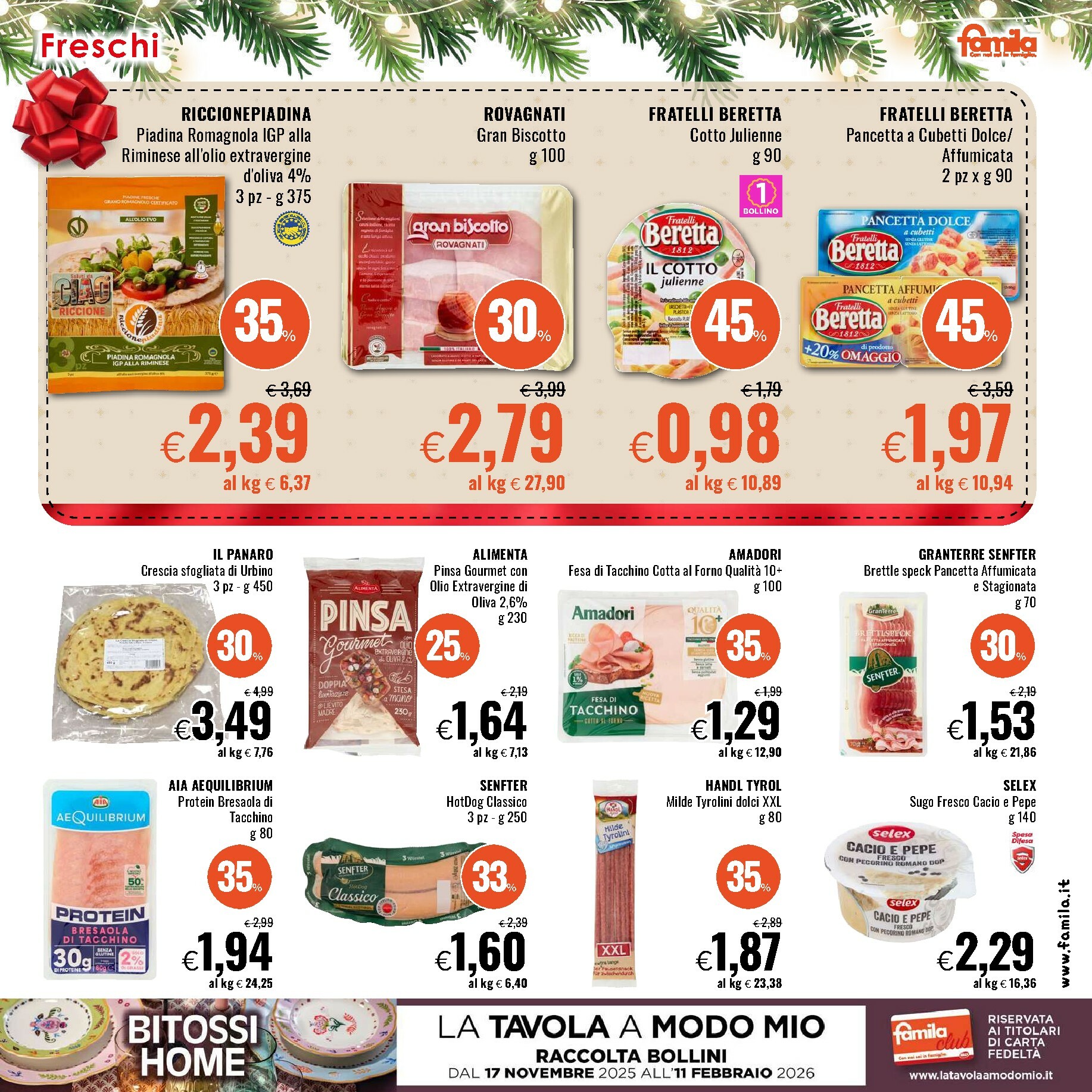 famila - Volantino Famila valido dal 11/12 al 24/12 - page: 21