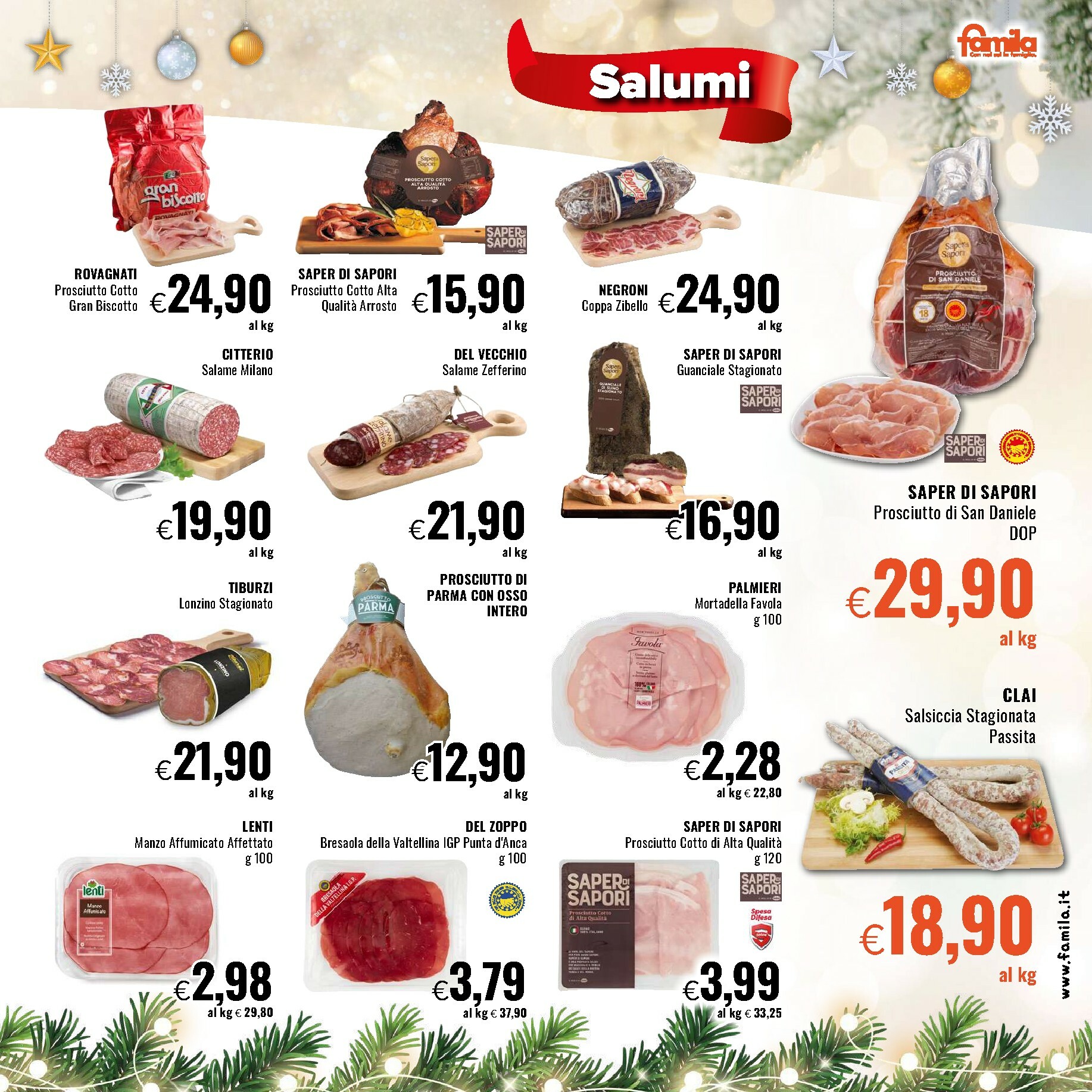 famila - Volantino Famila valido dal 11/12 al 24/12 - page: 9