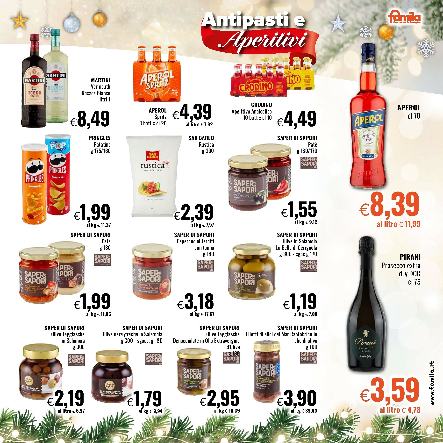 famila - Volantino Famila valido dal 11/12 al 24/12 - page: 3