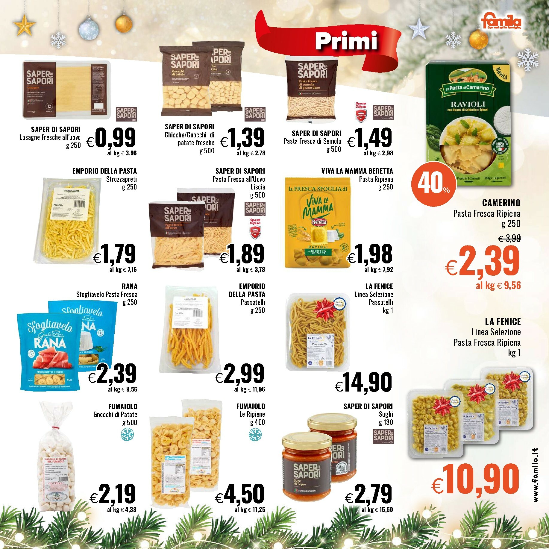 famila - Volantino Famila valido dal 11/12 al 24/12 - page: 5