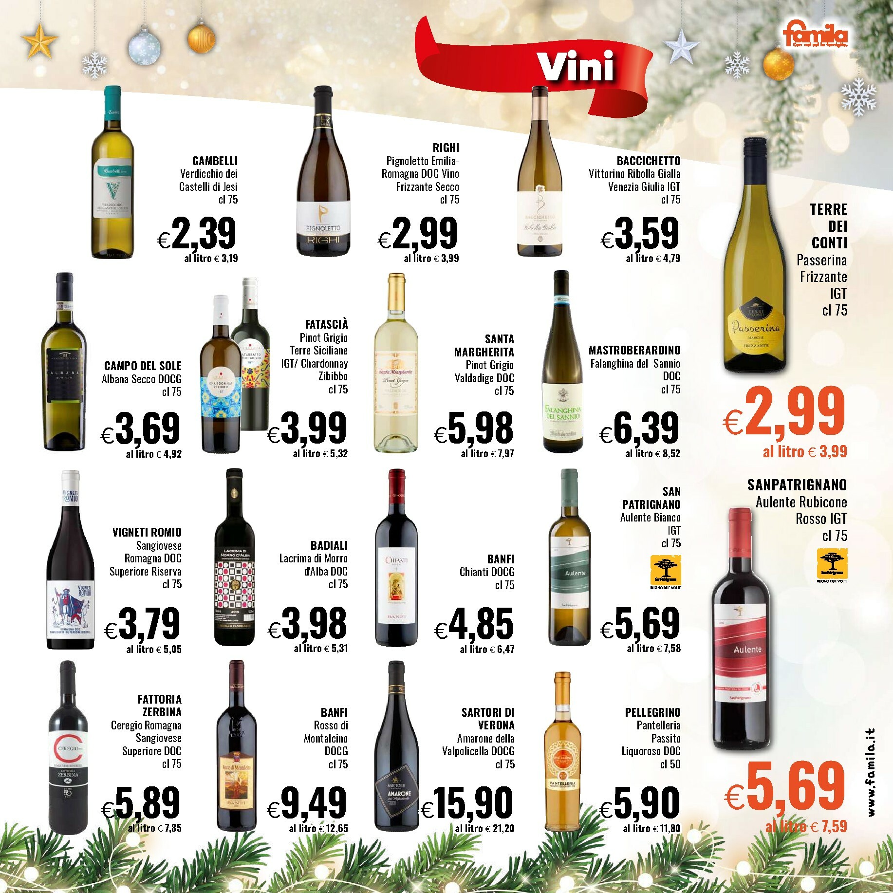 famila - Volantino Famila valido dal 11/12 al 24/12 - page: 17