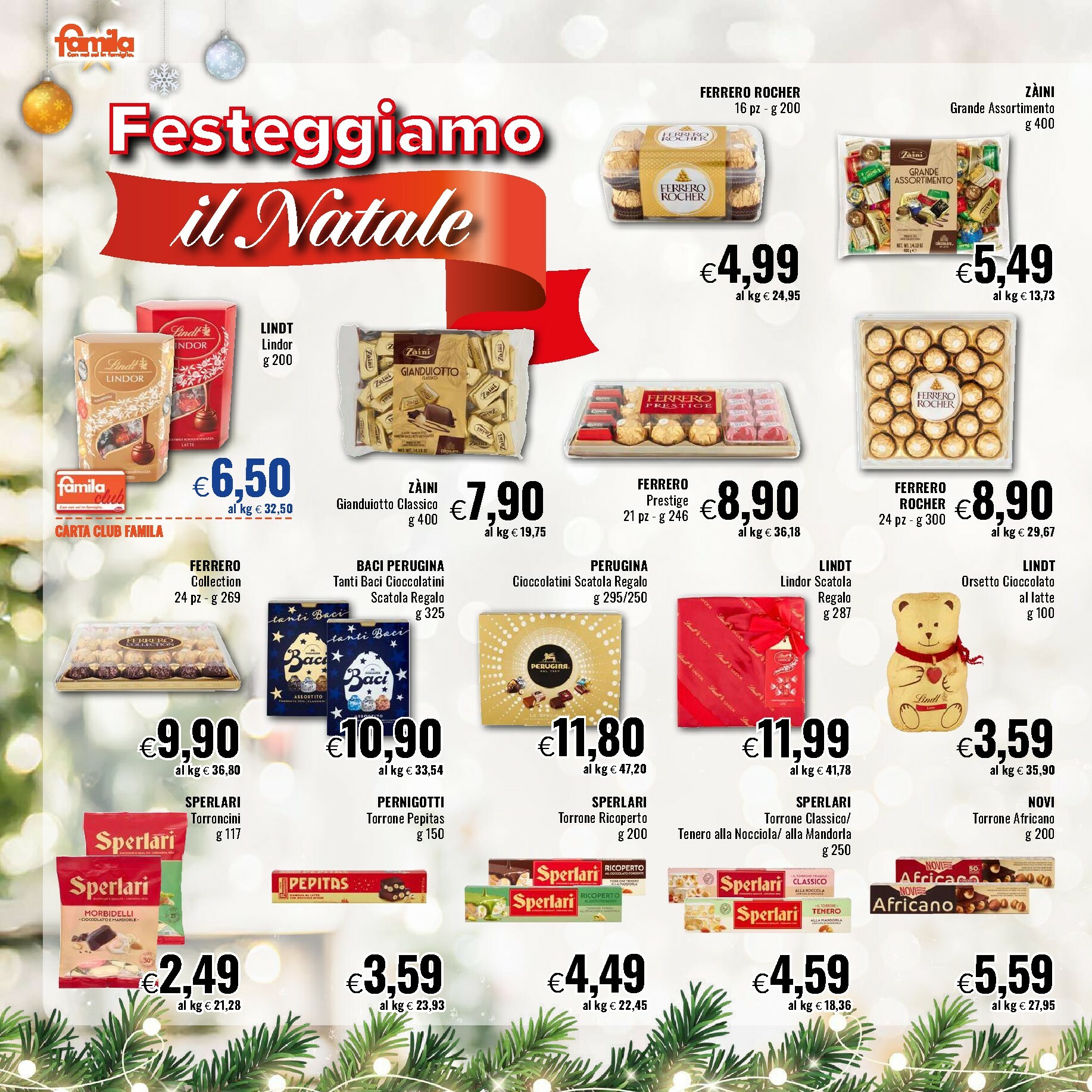 famila - Volantino Famila valido dal 11/12 al 24/12 - page: 18