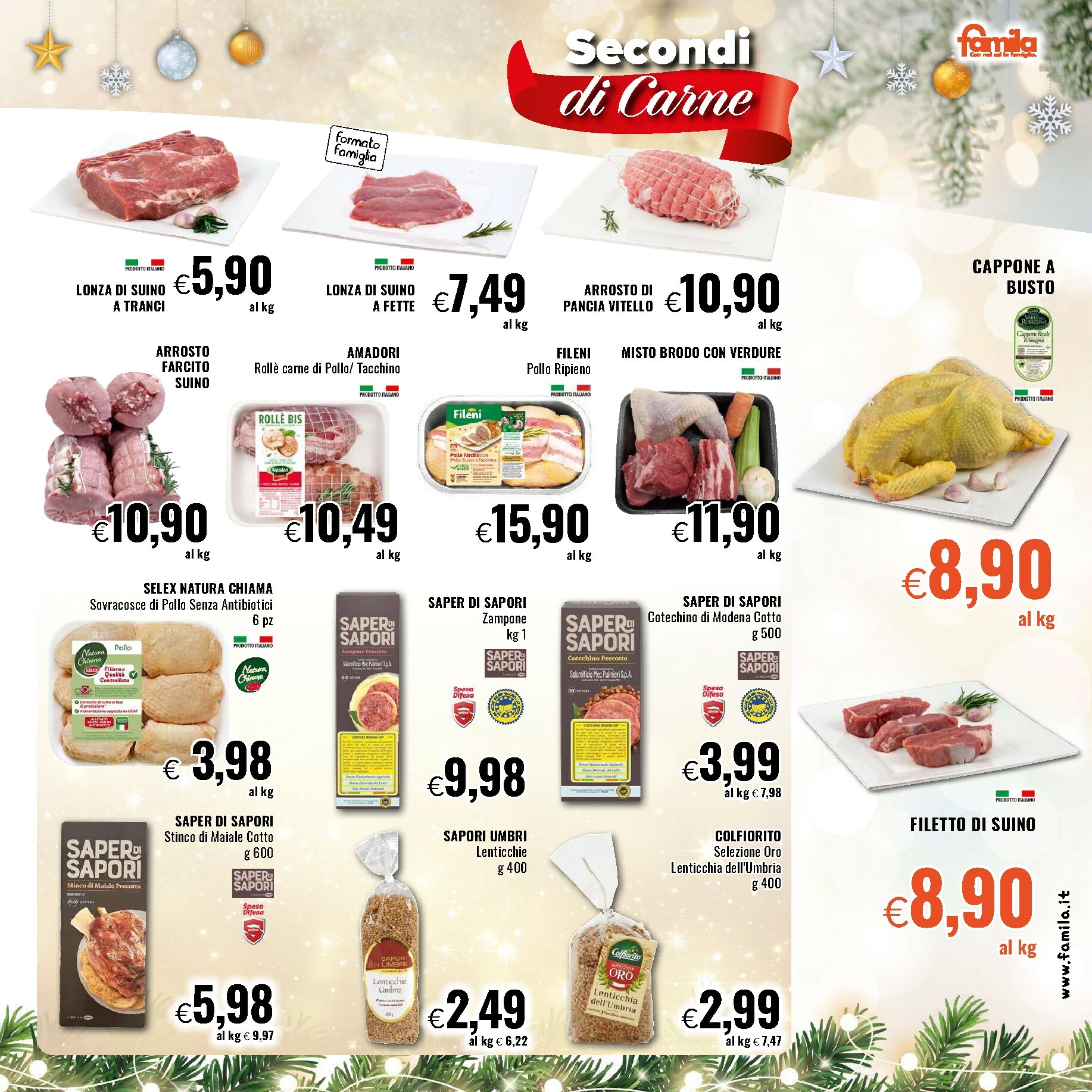 famila - Volantino Famila valido dal 11/12 al 24/12 - page: 7
