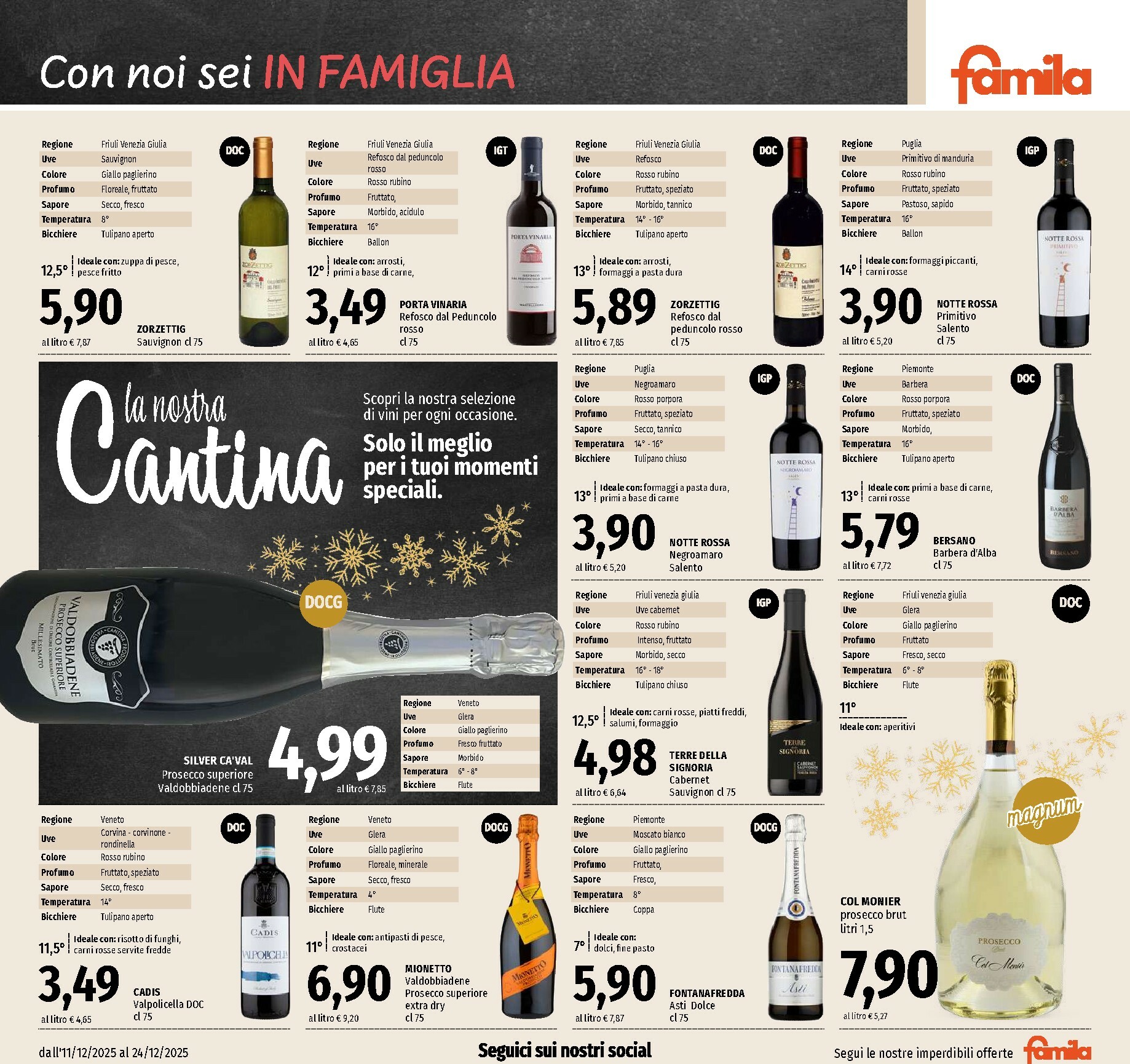 famila - Volantino Famila - Supermercati & Superstore valido dal 11/12 al 24/12 - page: 21