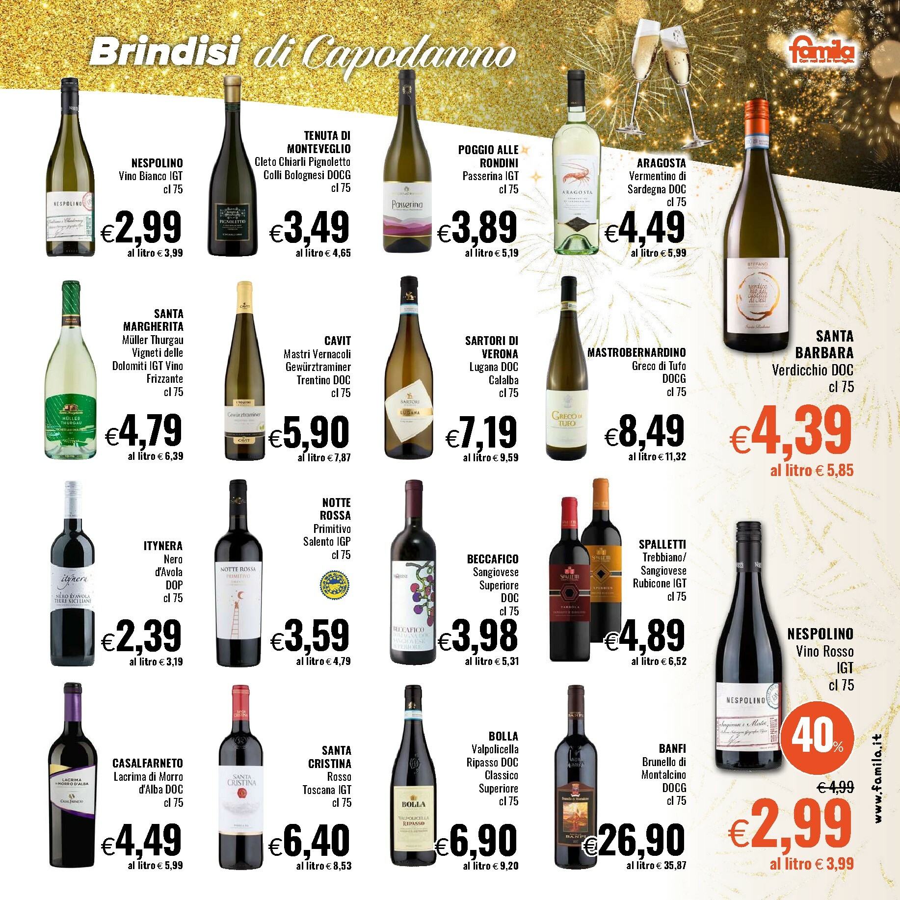 famila - Volantino Famila valido dal 28/12 al 07/01 - page: 3