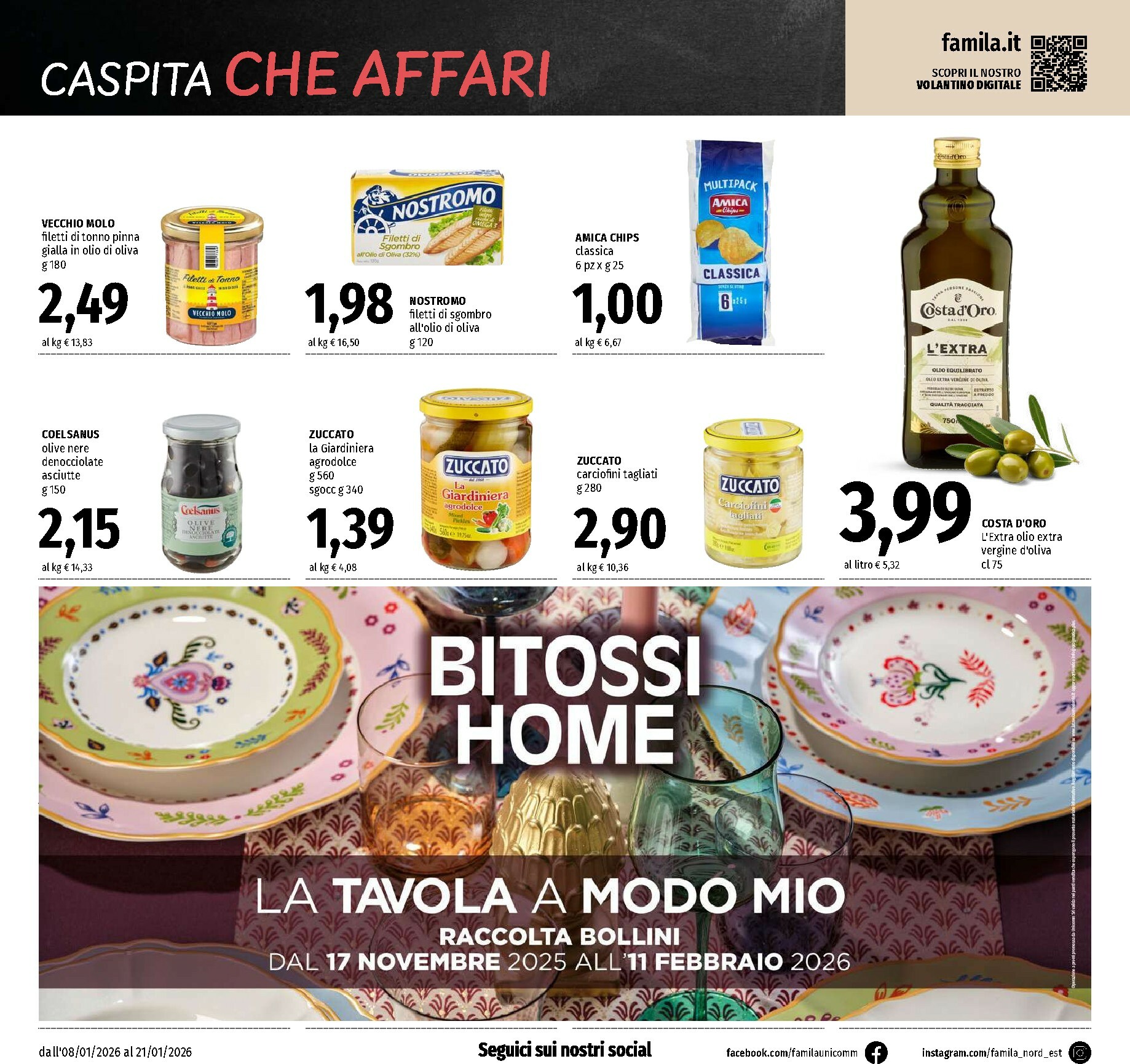 famila - Volantino Famila - Supermercati & Superstore valido dal 08/01 al 21/01 - page: 14