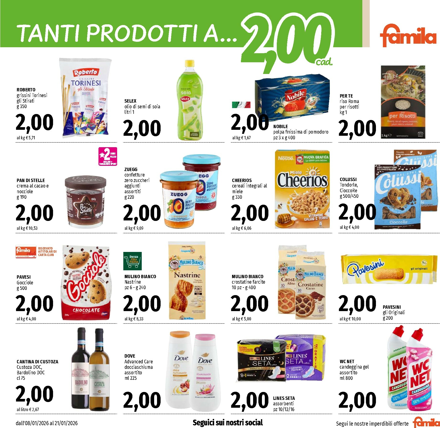 famila - Volantino Famila - Supermercati & Superstore valido dal 08/01 al 21/01 - page: 7