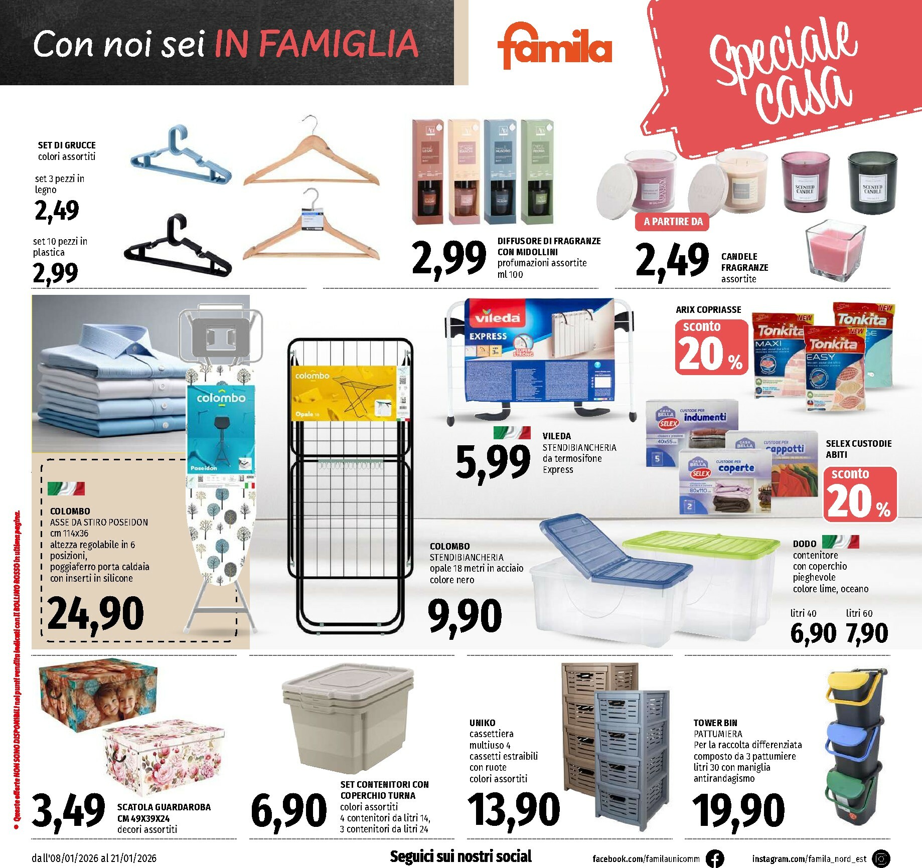 famila - Volantino Famila - Supermercati & Superstore valido dal 08/01 al 21/01 - page: 24