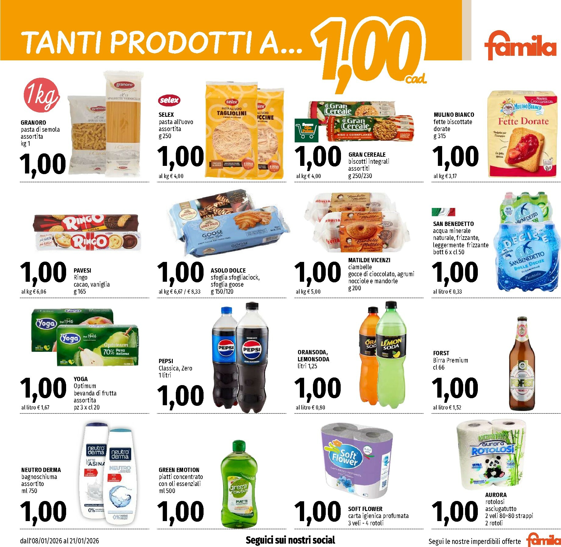 famila - Volantino Famila - Supermercati & Superstore valido dal 08/01 al 21/01 - page: 3