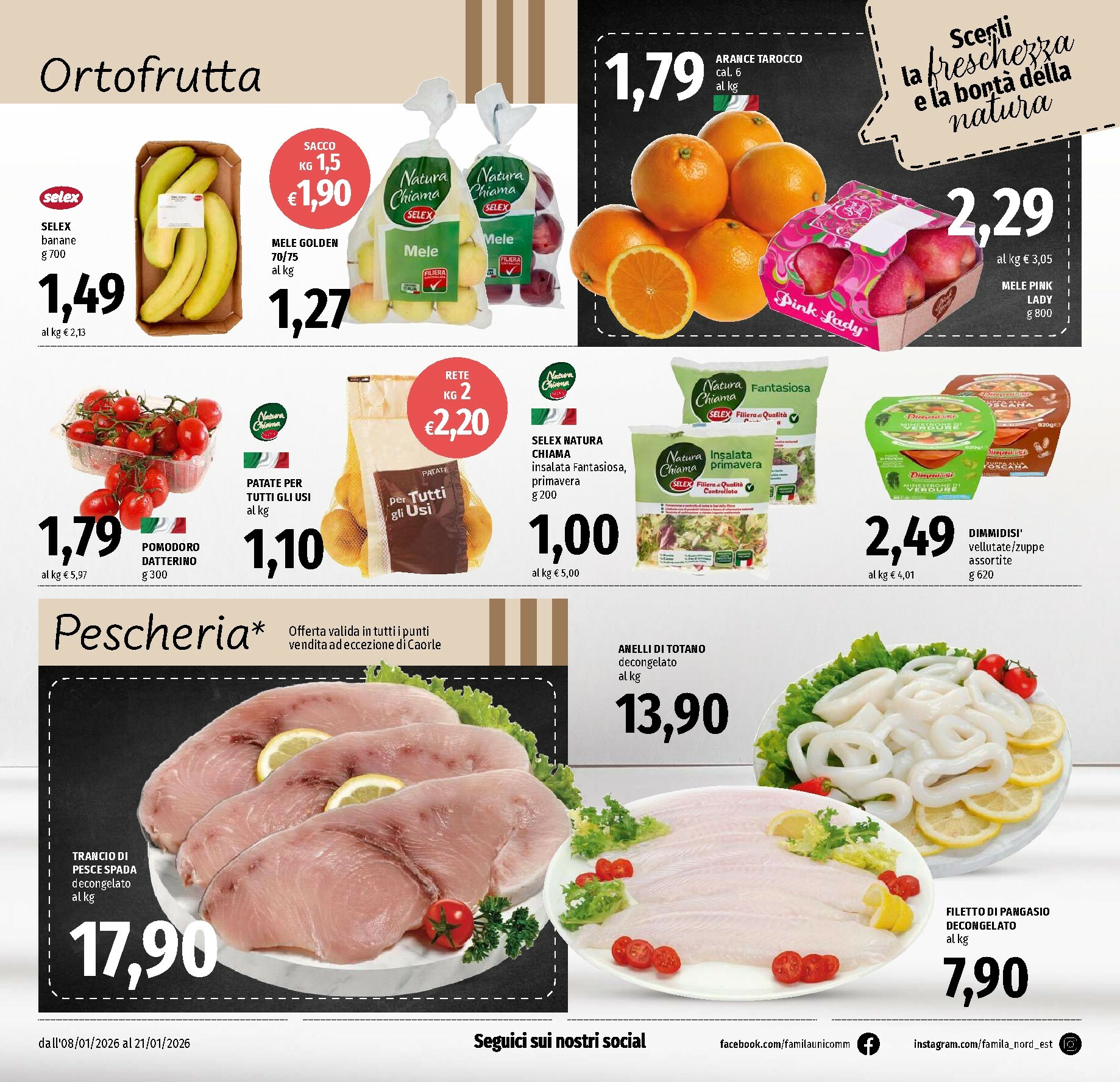 famila - Volantino Famila - Supermercati & Superstore valido dal 08/01 al 21/01 - page: 8