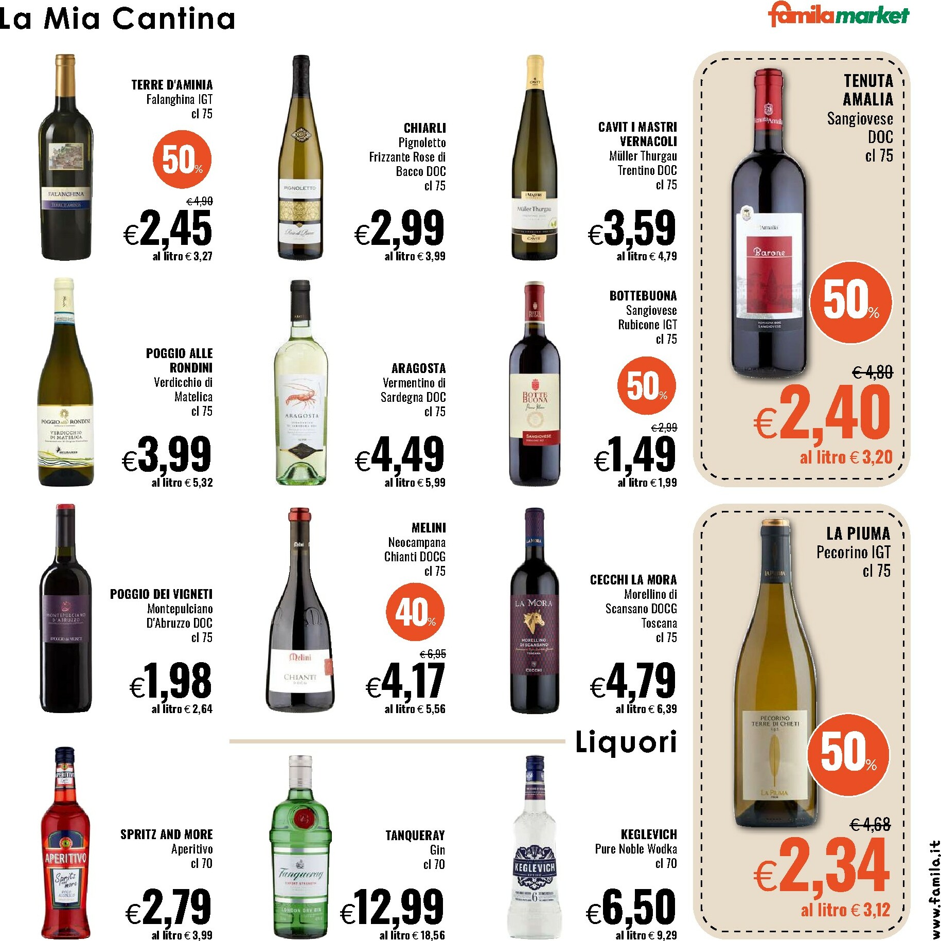 famila - Volantino Famila market - Forli, Cesena, Gatteo, Talamello, Gambettola,.. valido dal 22/01 al 04/02 - page: 15