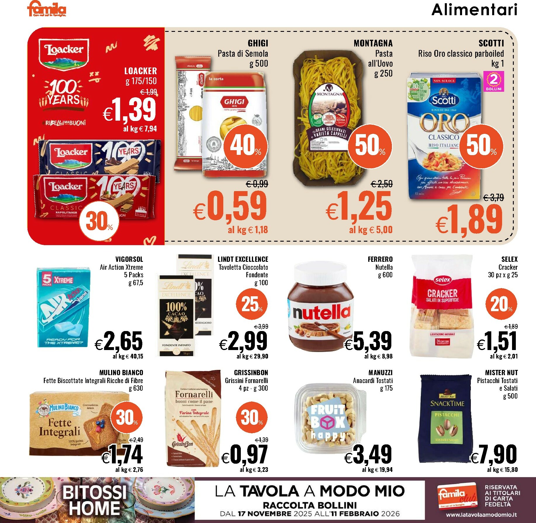 famila - Volantino Famila valido dal 22/01 al 04/02 - page: 12