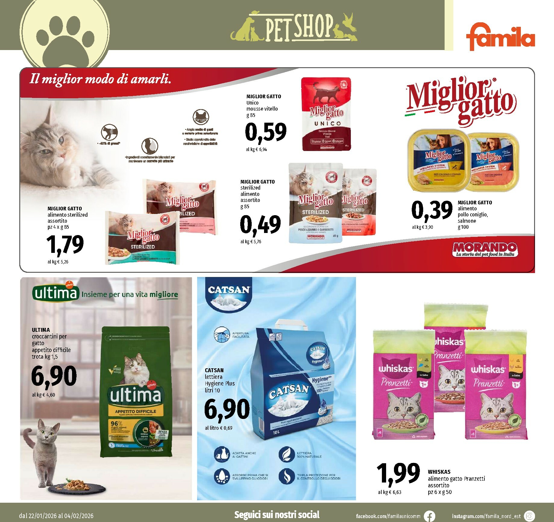 famila - Volantino Famila - Supermercati & Superstore valido dal 22/01 al 04/02 - page: 22