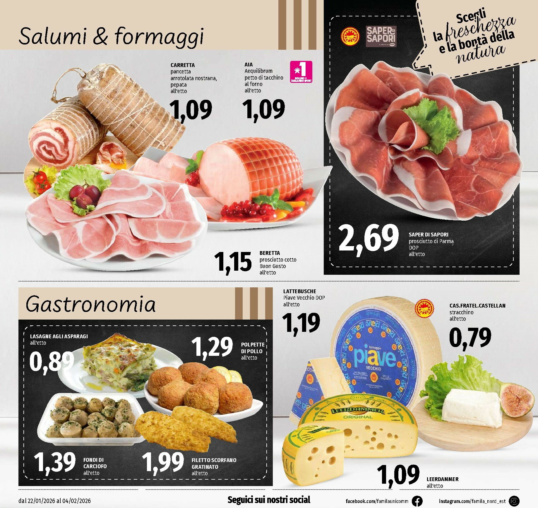 famila - Volantino Famila - Supermercati & Superstore valido dal 22/01 al 04/02 - page: 4