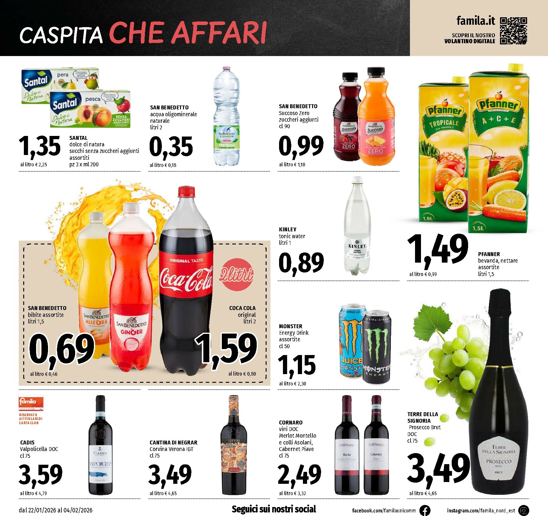 famila - Volantino Famila - Supermercati & Superstore valido dal 22/01 al 04/02 - page: 14