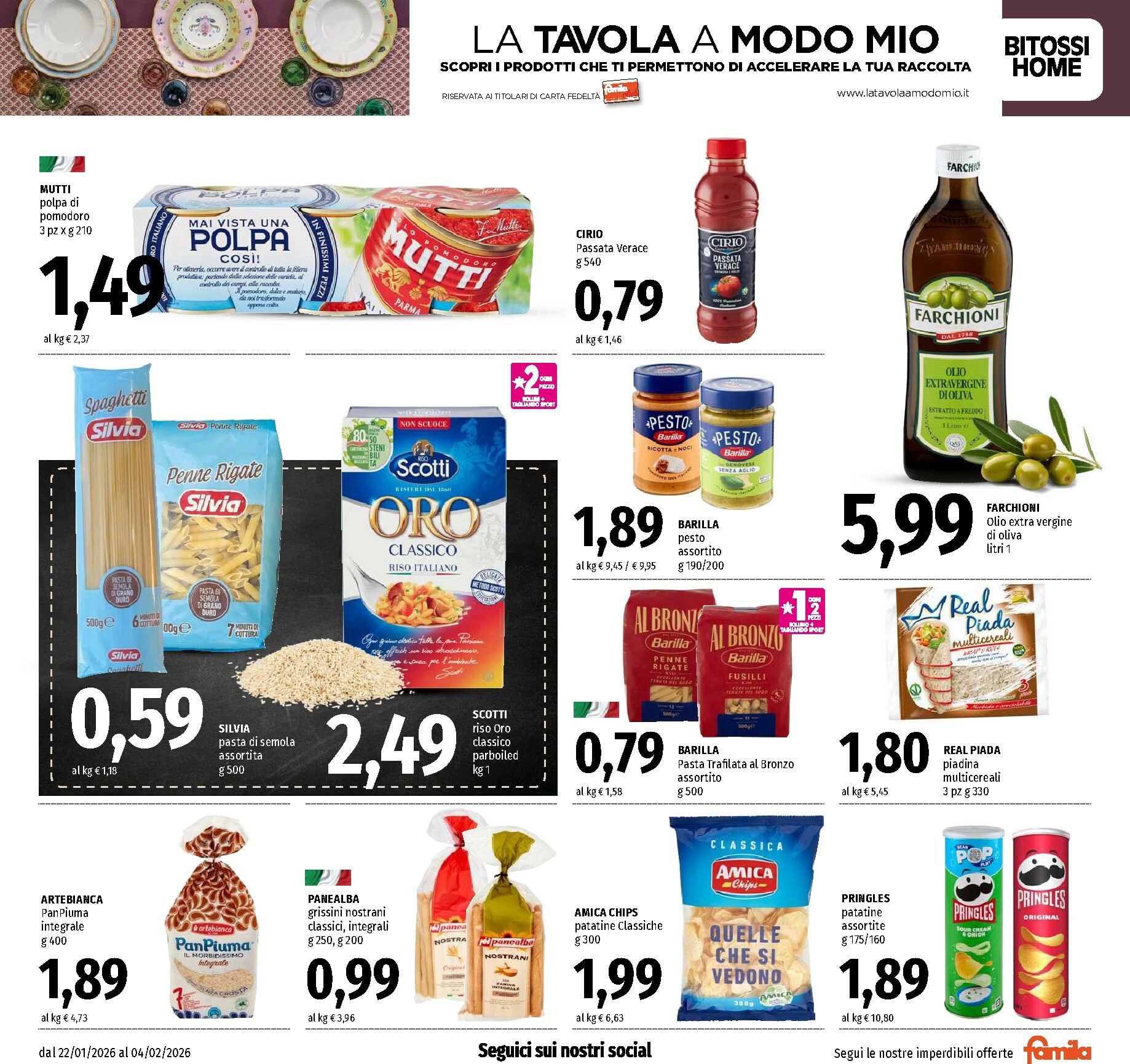 famila - Volantino Famila - Supermercati & Superstore valido dal 22/01 al 04/02 - page: 11