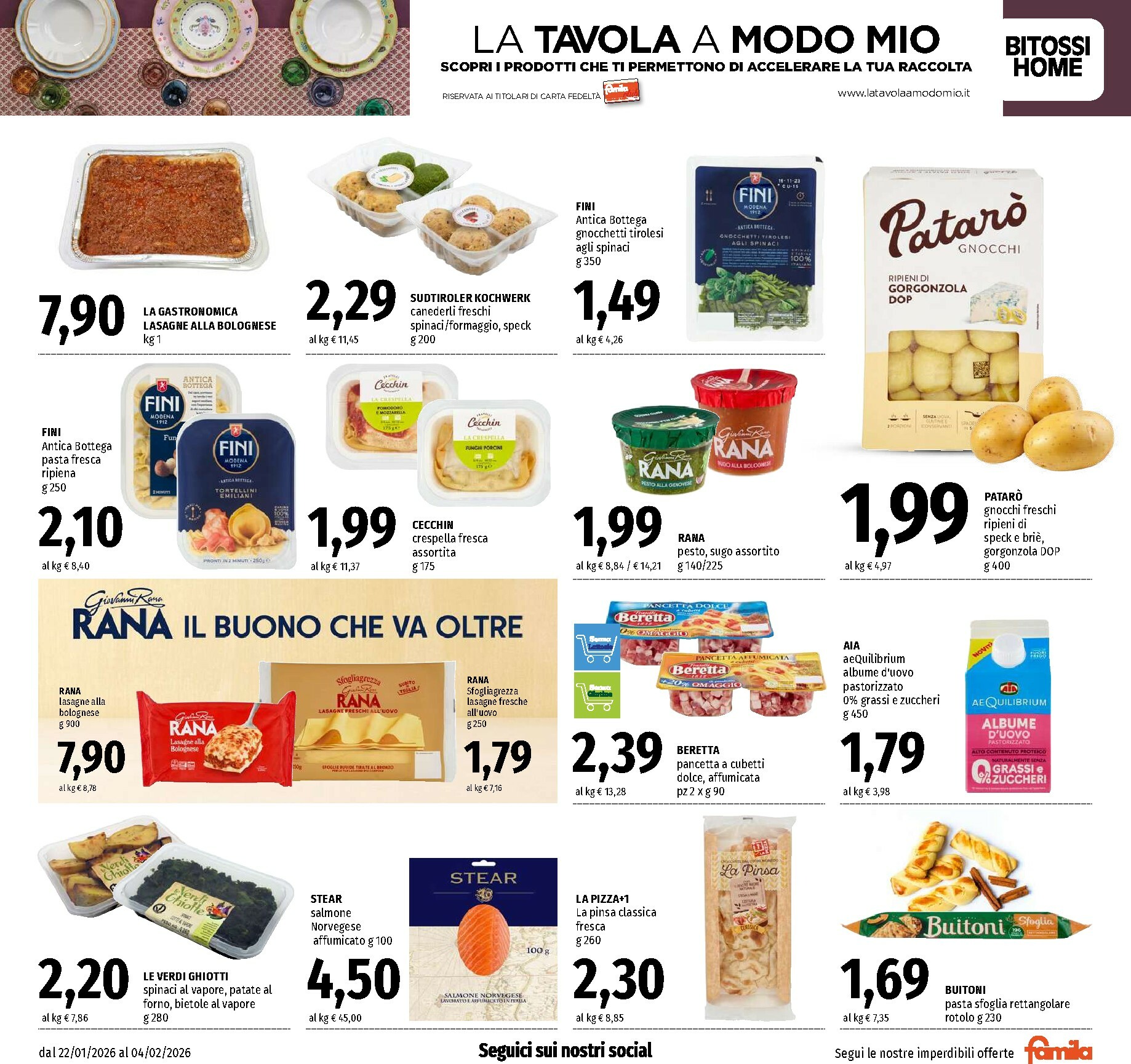 famila - Volantino Famila - Supermercati & Superstore valido dal 22/01 al 04/02 - page: 7