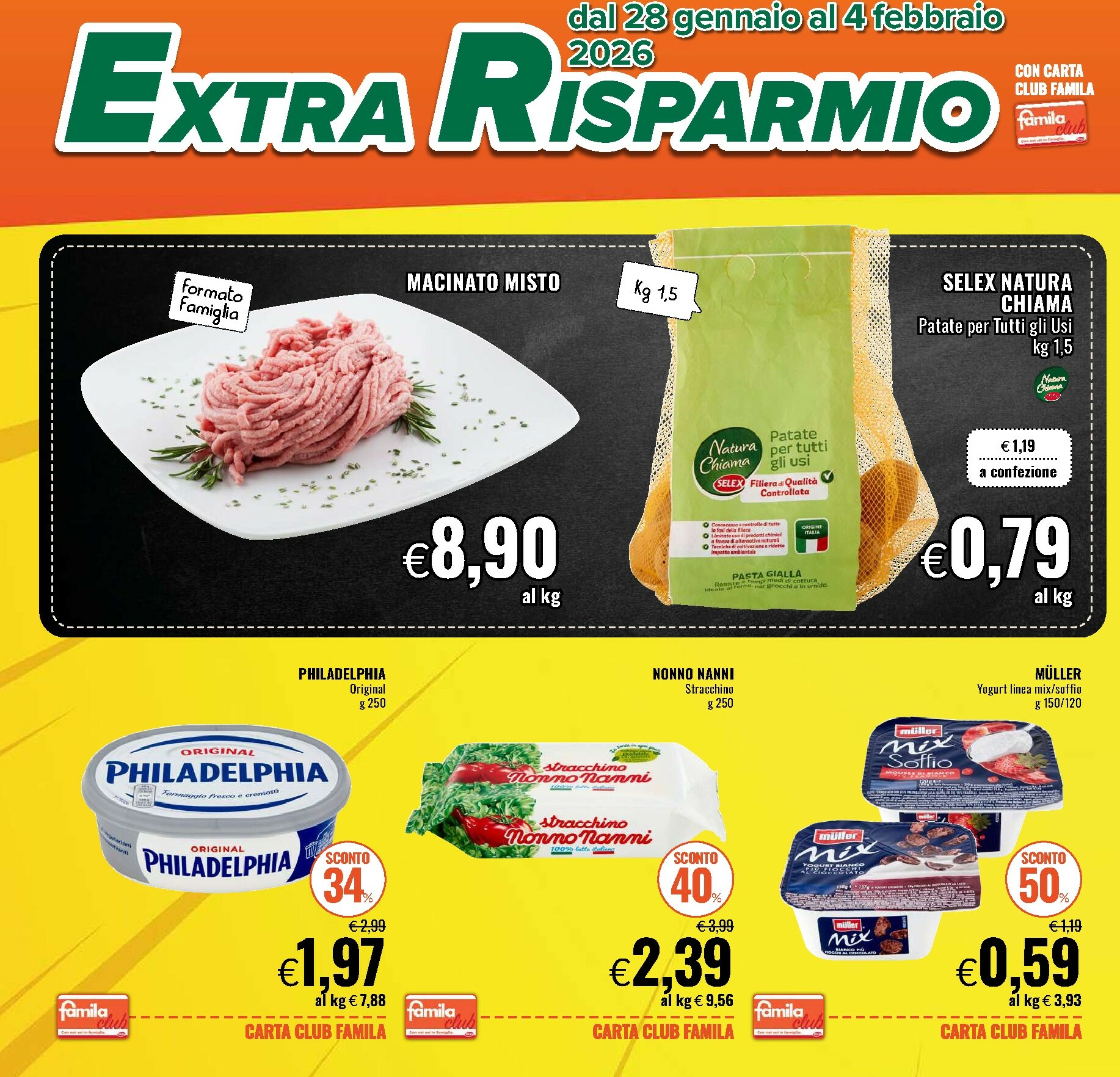 famila - Volantino Famila - Extra Risparmio valido dal 28/01 al 04/02 - page: 2