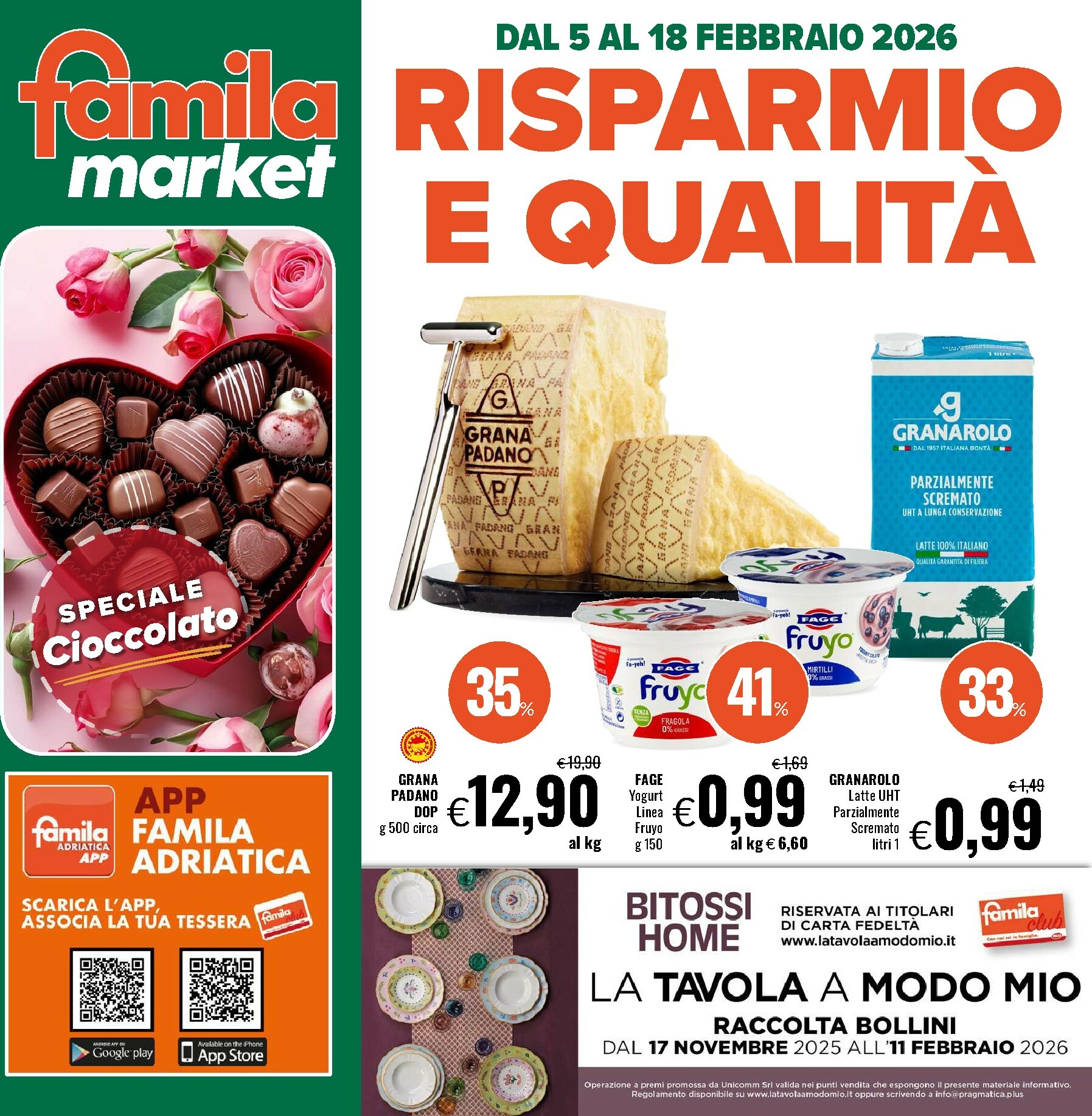 famila - Volantino Famila market valido dal 05/02/2026 al 18/02/2026