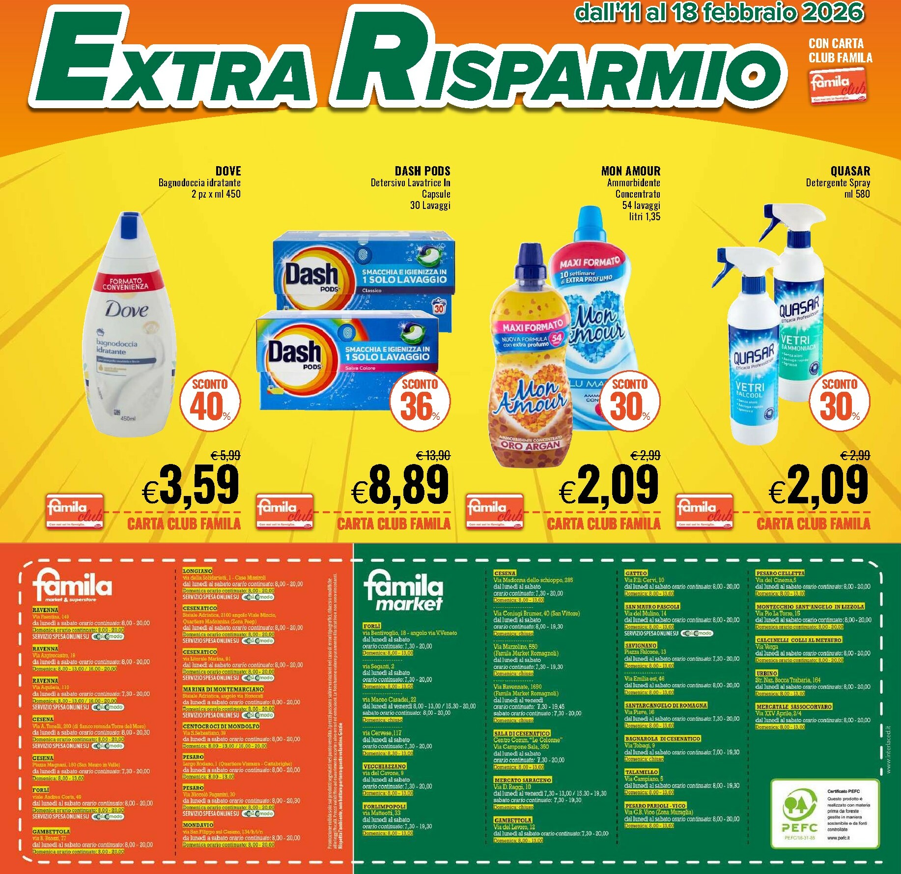 famila - Volantino Famila - Extra Risparmio valido dal 11/02/2026 al 18/02/2026 - page: 4