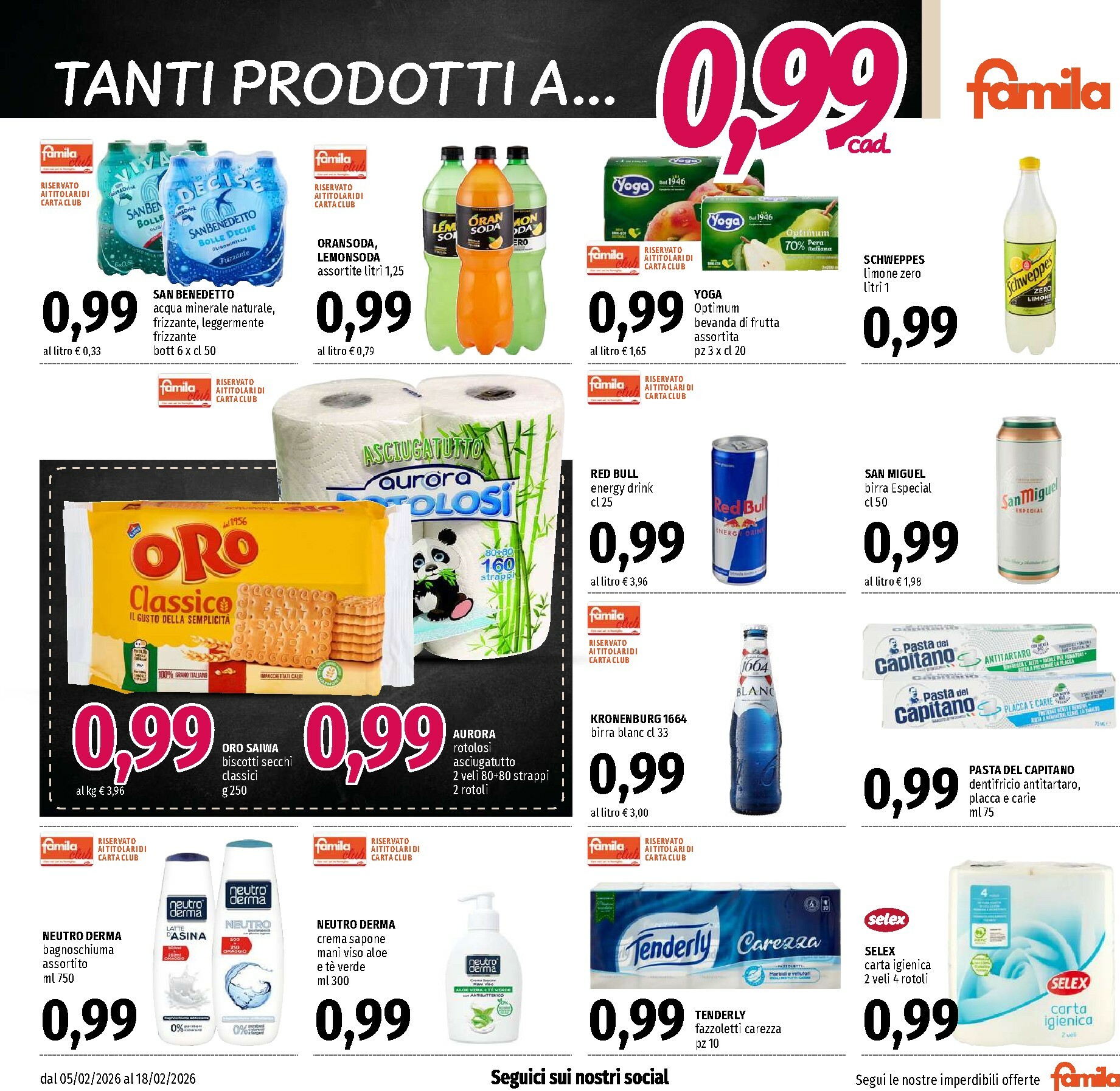 famila - Volantino Famila - Supermercati & Superstore valido dal 05/02/2026 al 18/02/2026 - page: 5